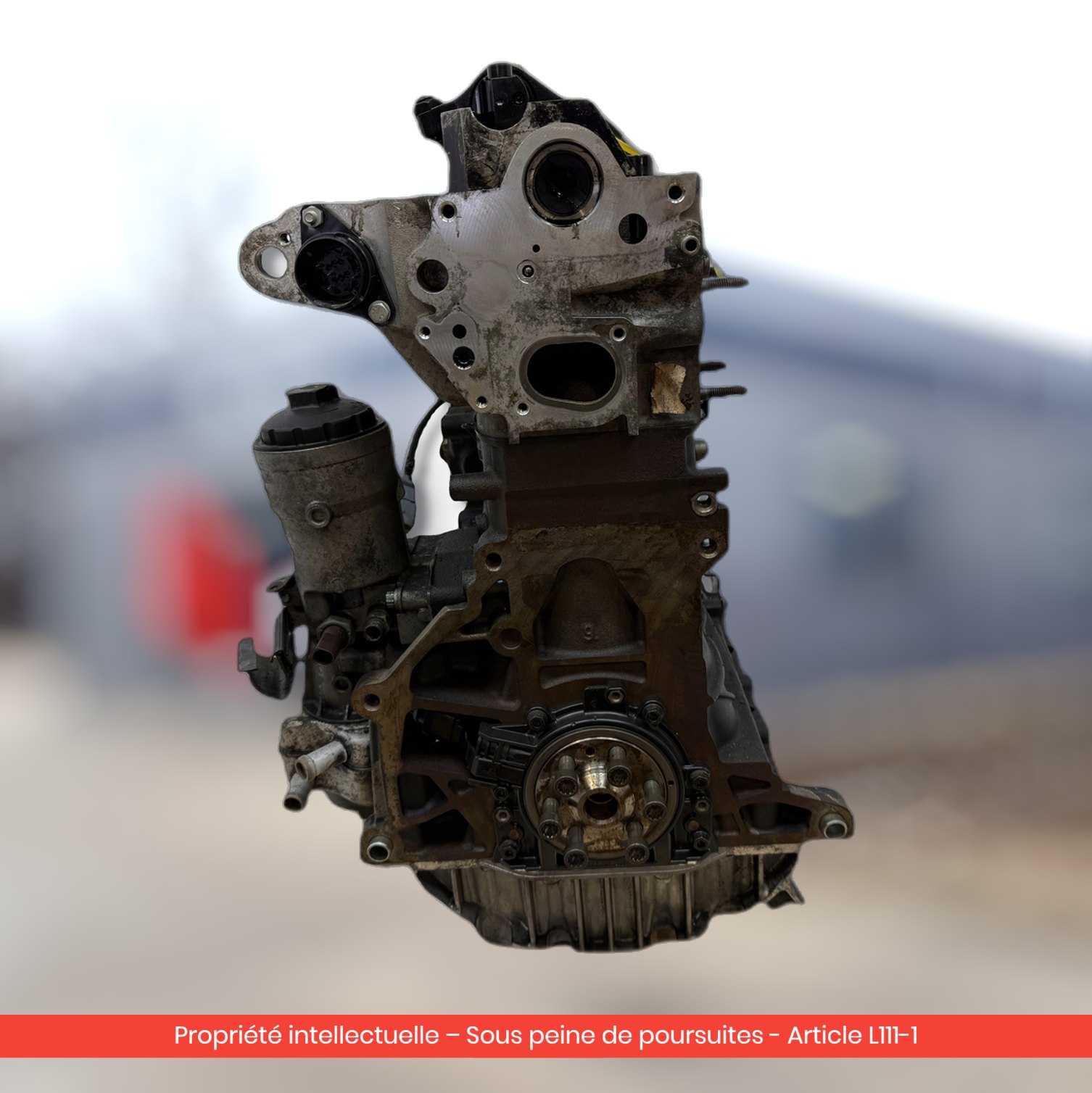 Moteur Audi / Volkswagen / Seat BXE — occasion — vue 2