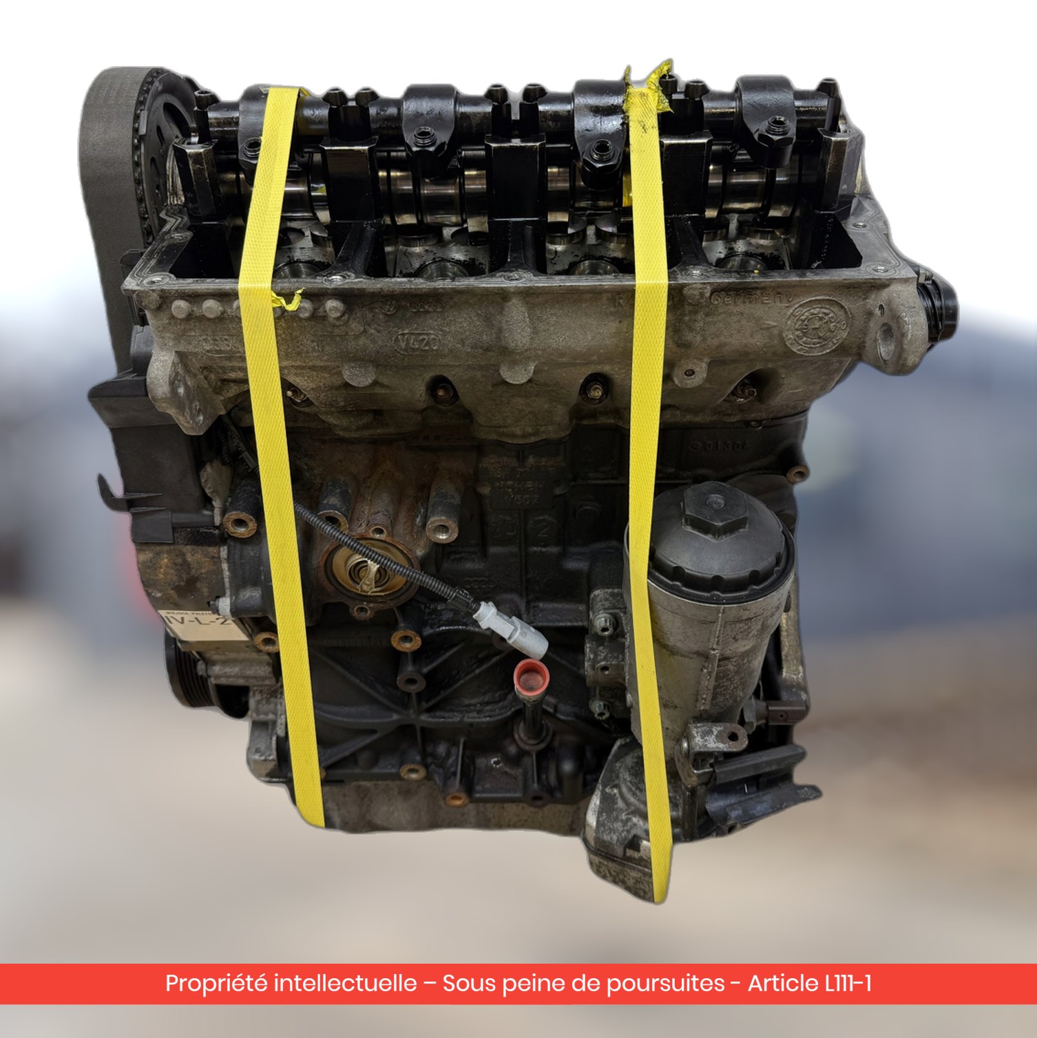 Moteur Audi / Volkswagen / Seat BXE — occasion — vue 4