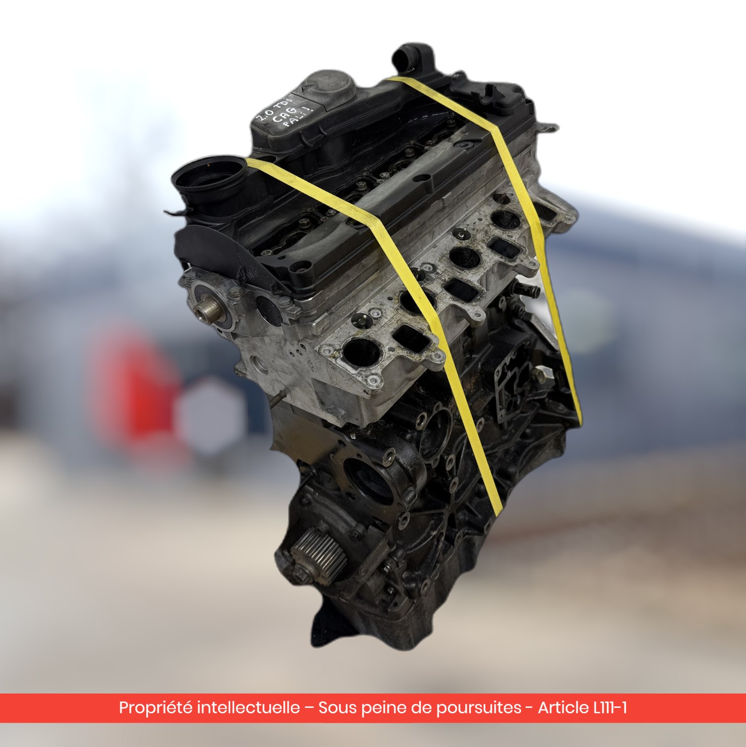 Moteur Audi A4 B8 A5 8T Q5 8R / Seat Exeo CAG CAGA — occasion — vue 1