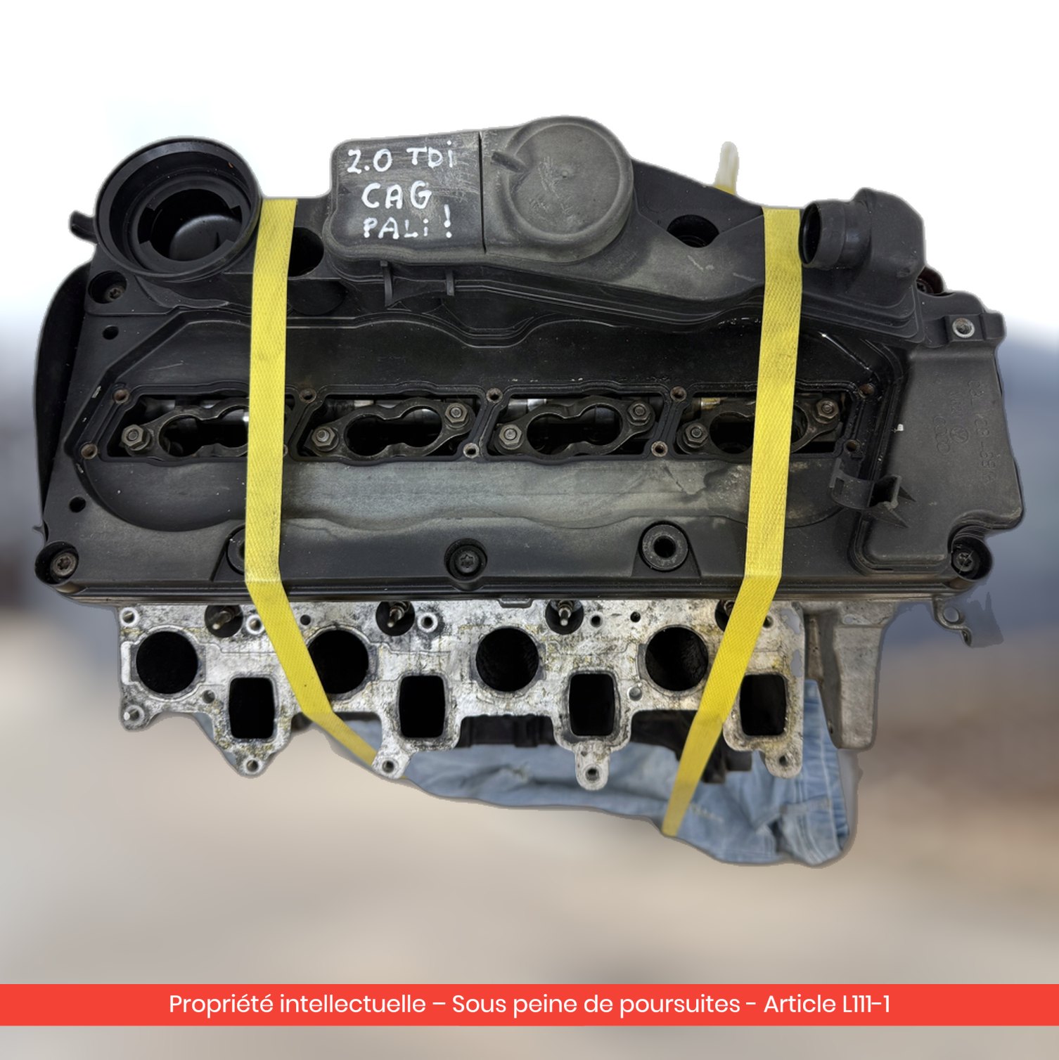 Moteur Audi A4 B8 A5 8T Q5 8R / Seat Exeo CAG CAGA — occasion — vue 2