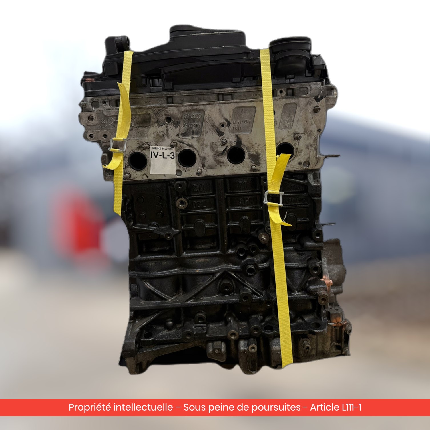 Moteur Audi A4 B8 A5 8T Q5 8R / Seat Exeo CAG CAGA — occasion — vue 4
