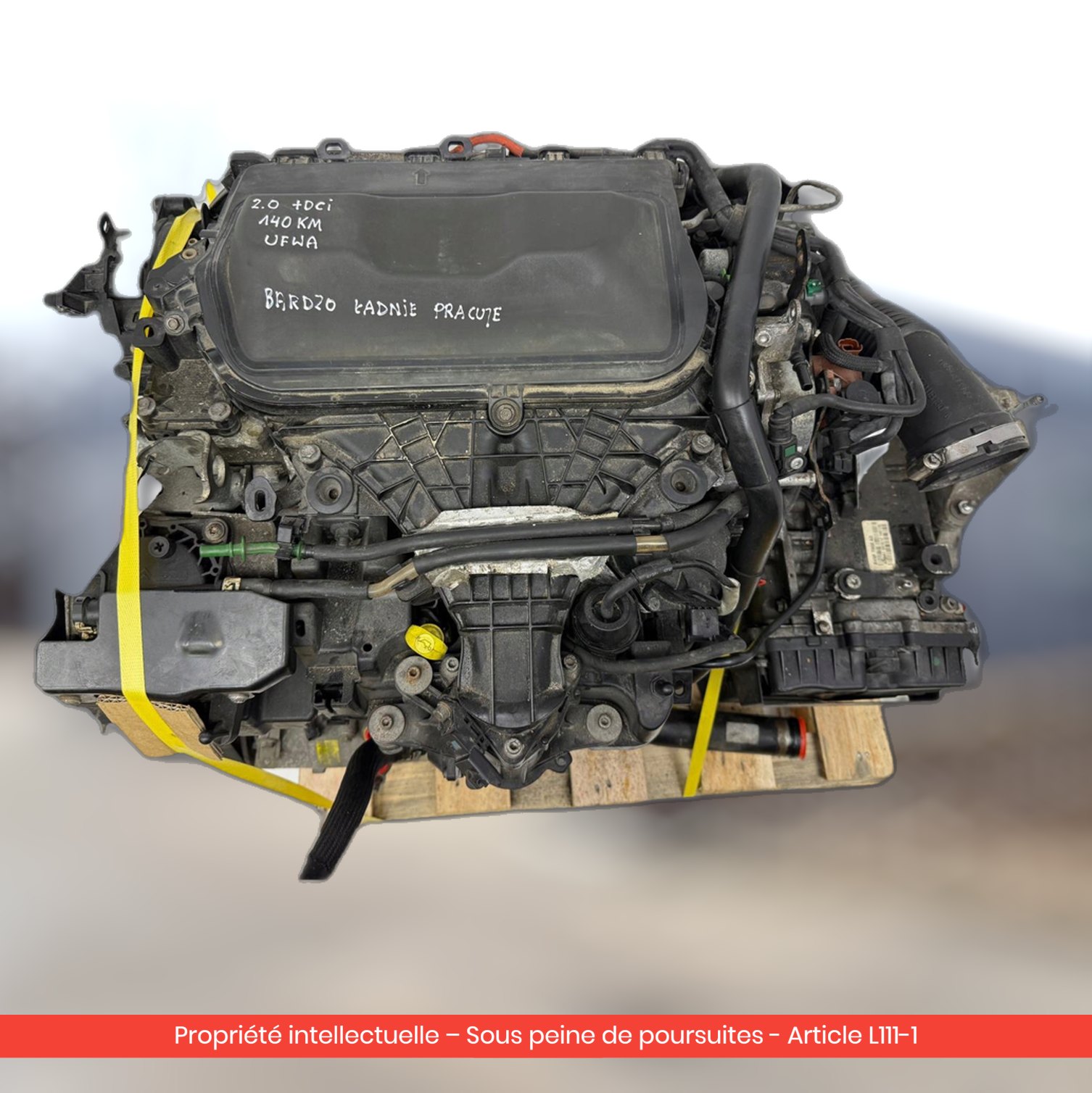Moteur Ford Galaxy MK2 UFWA — occasion — vue 2
