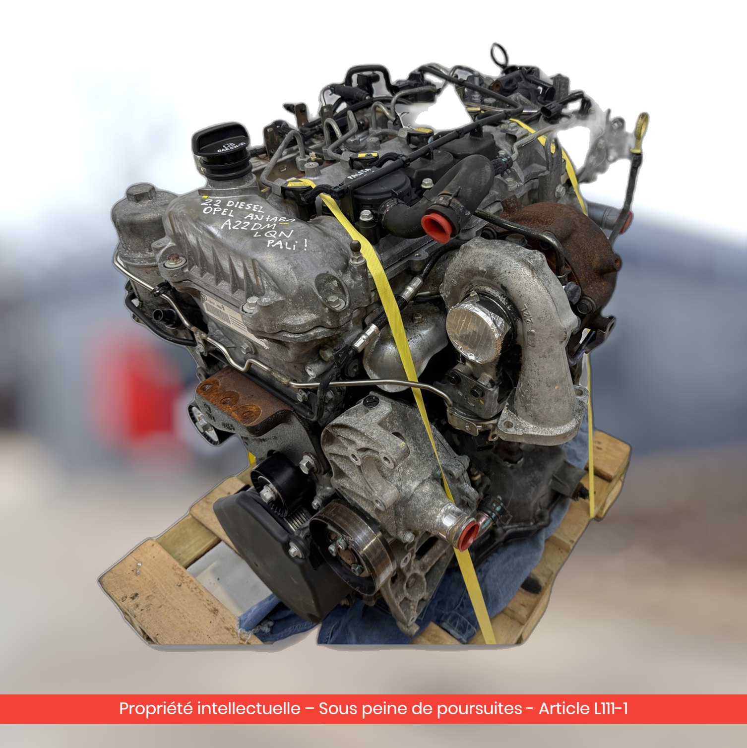 Moteur Opel Antara / Chevrolet Captiva A22DM LQN — occasion — vue 2