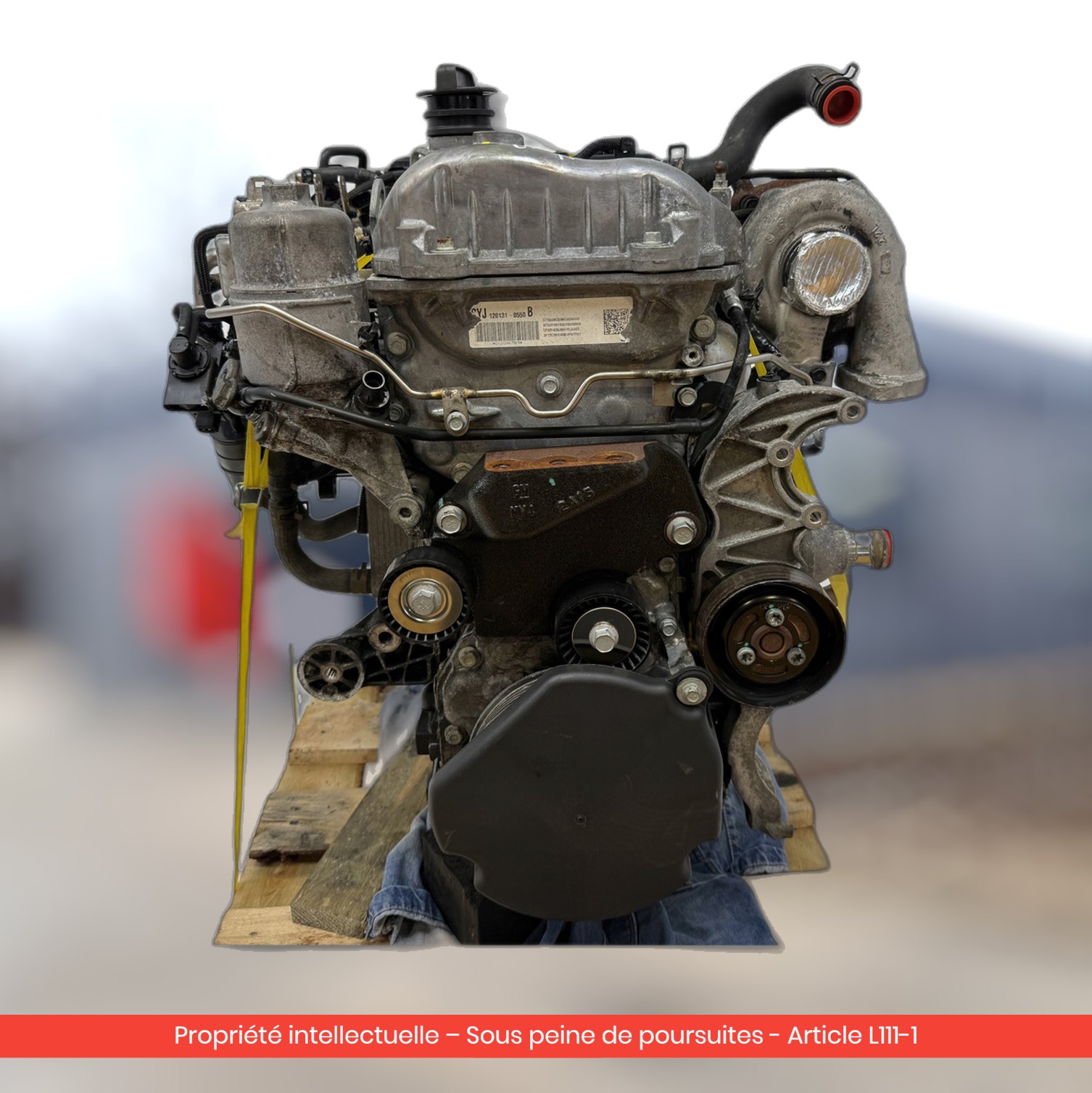 Moteur Opel Antara / Chevrolet Captiva A22DM LQN — occasion — vue 4