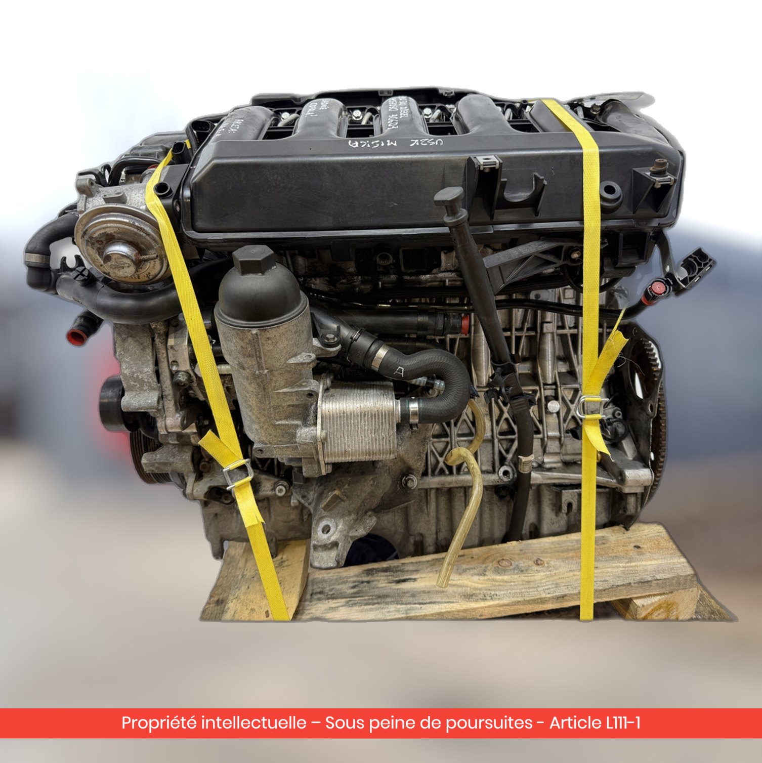Moteur BMW 306D3 — occasion — vue 2