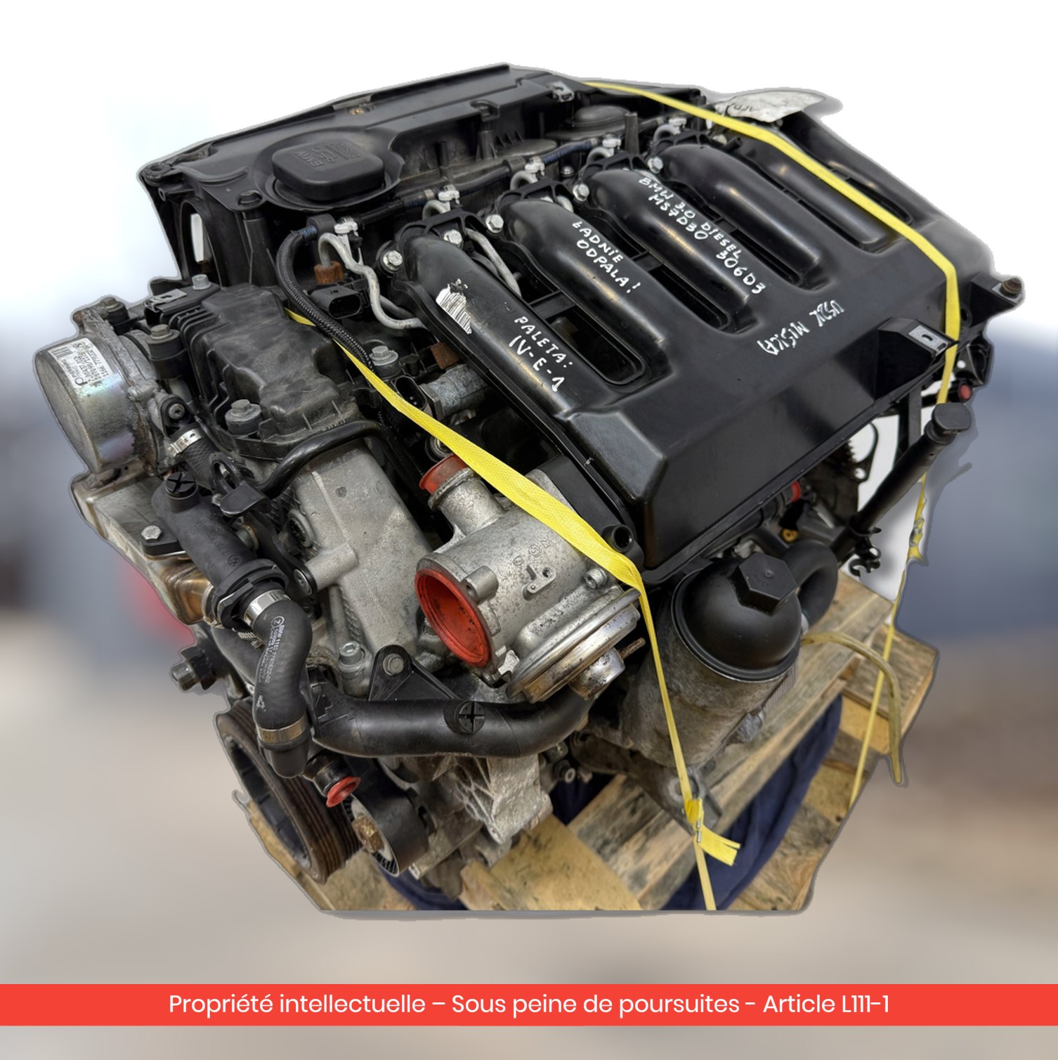 Moteur BMW 306D3 — occasion — vue 4