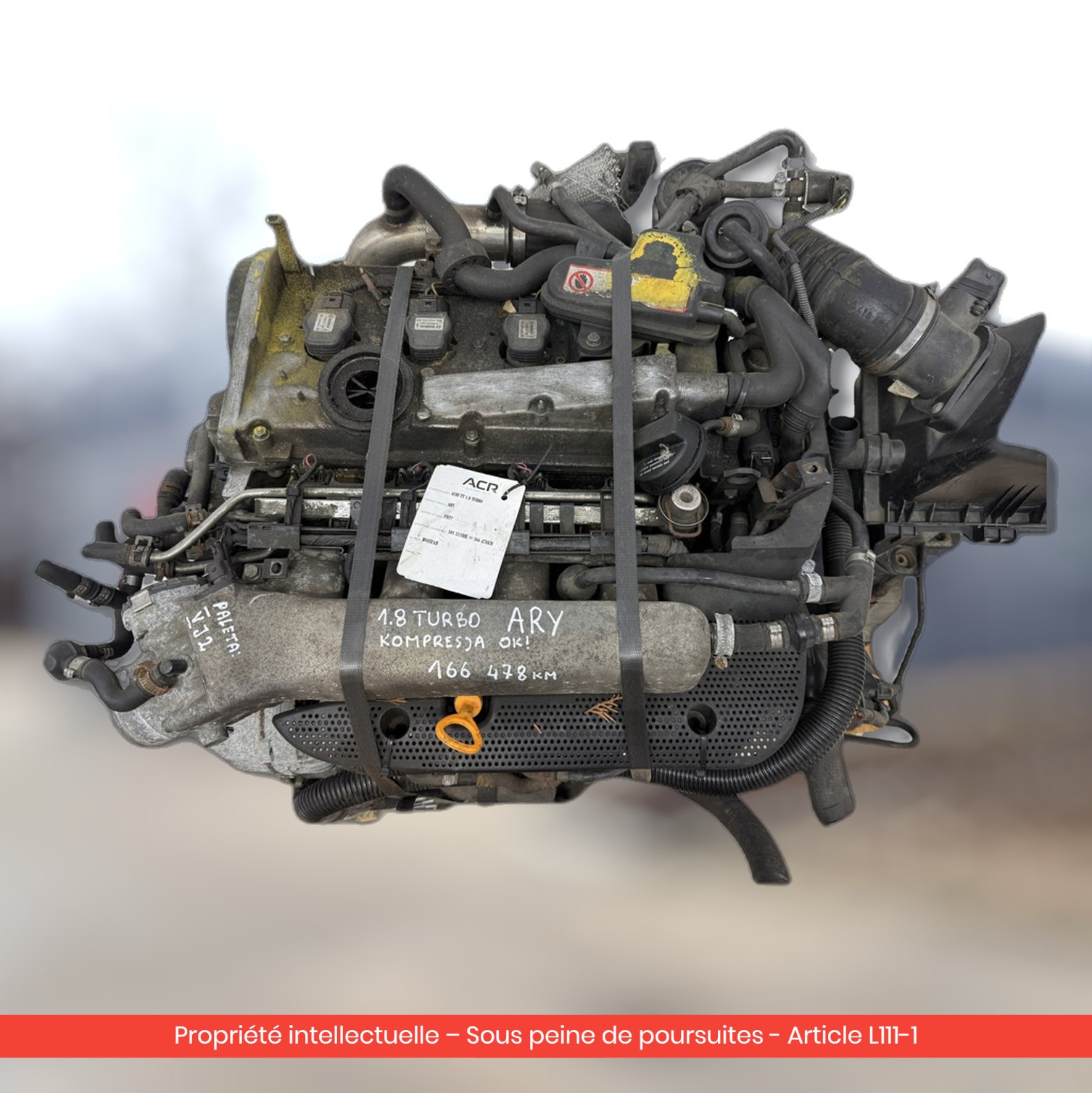 Moteur Audi TT / Audi A3 8L / Seat Leon I ARY — occasion — vue 2