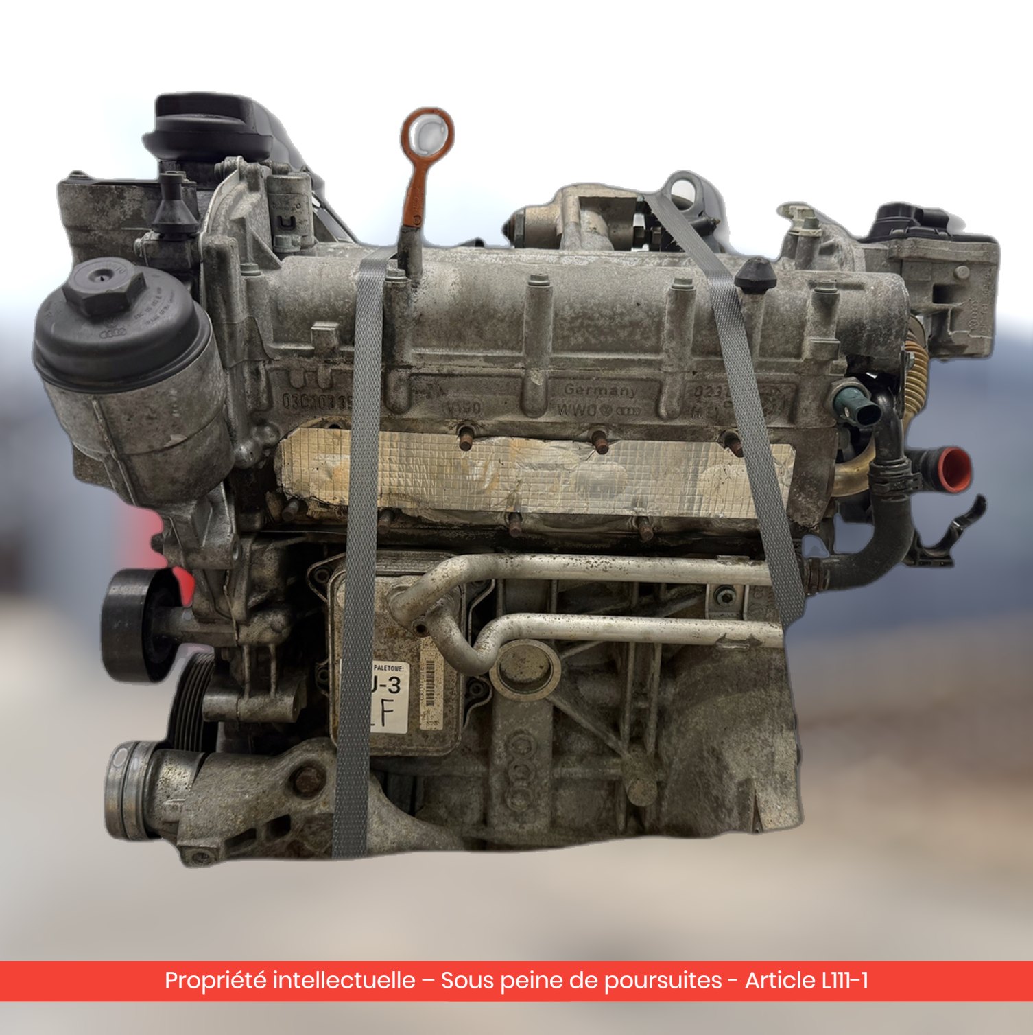 Moteur Volkswagen EOS / Audi A3 II 8P / Škoda Octavia II BLF — occasion — vue 4