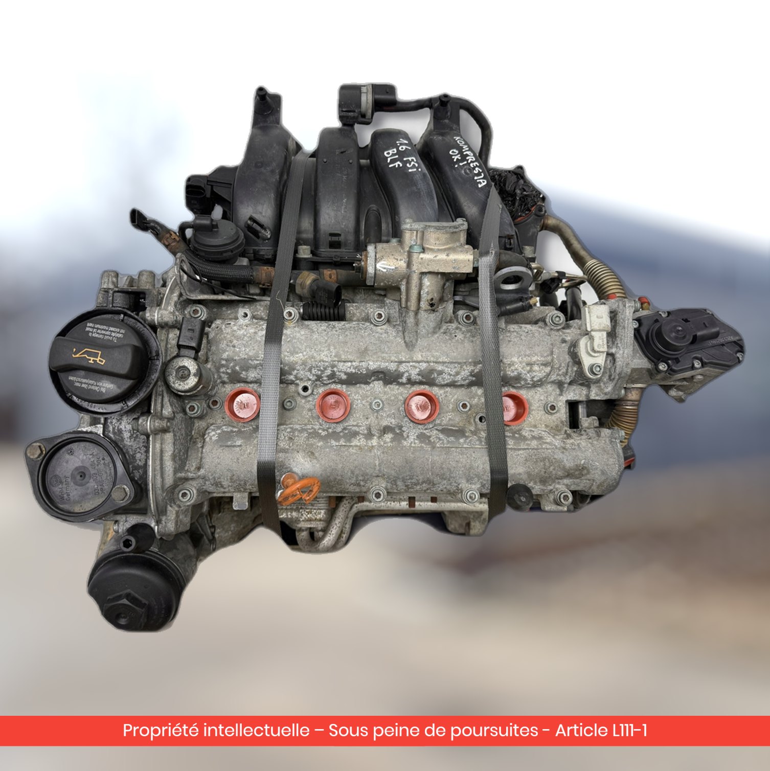 Moteur Volkswagen EOS / Audi A3 II 8P / Škoda Octavia II BLF — occasion — vue 1