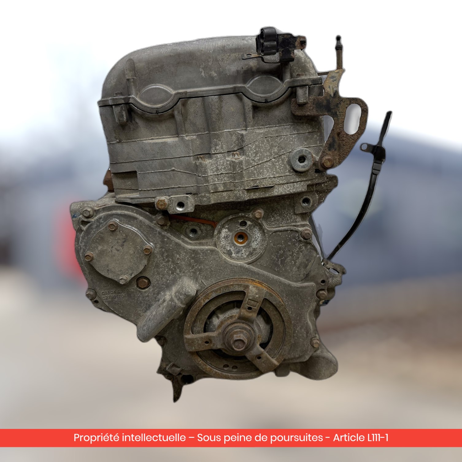 Moteur nu Opel Astra II G Z22SE — occasion — vue 3