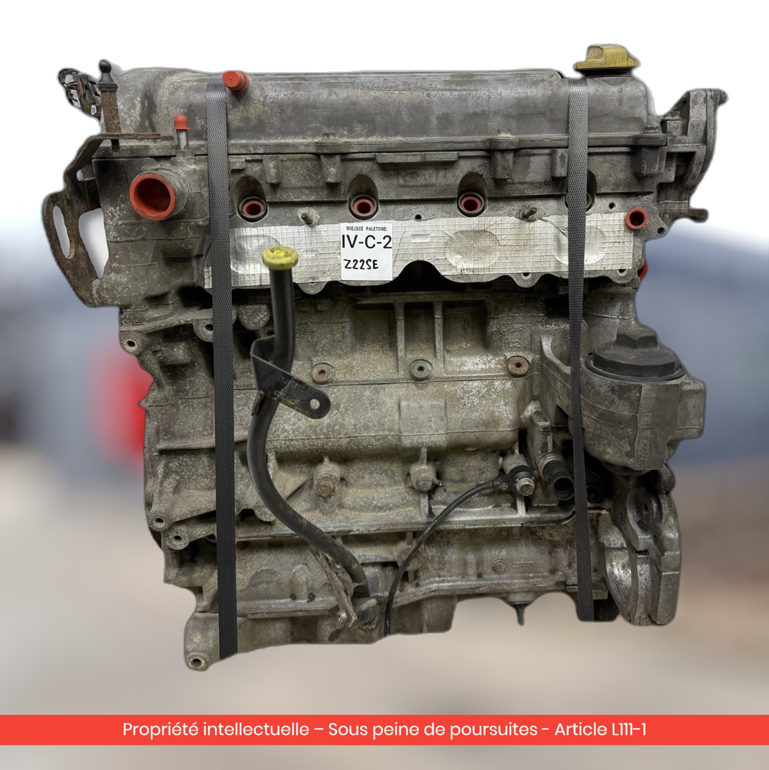 Moteur nu Opel Astra II G Z22SE — occasion — vue 4