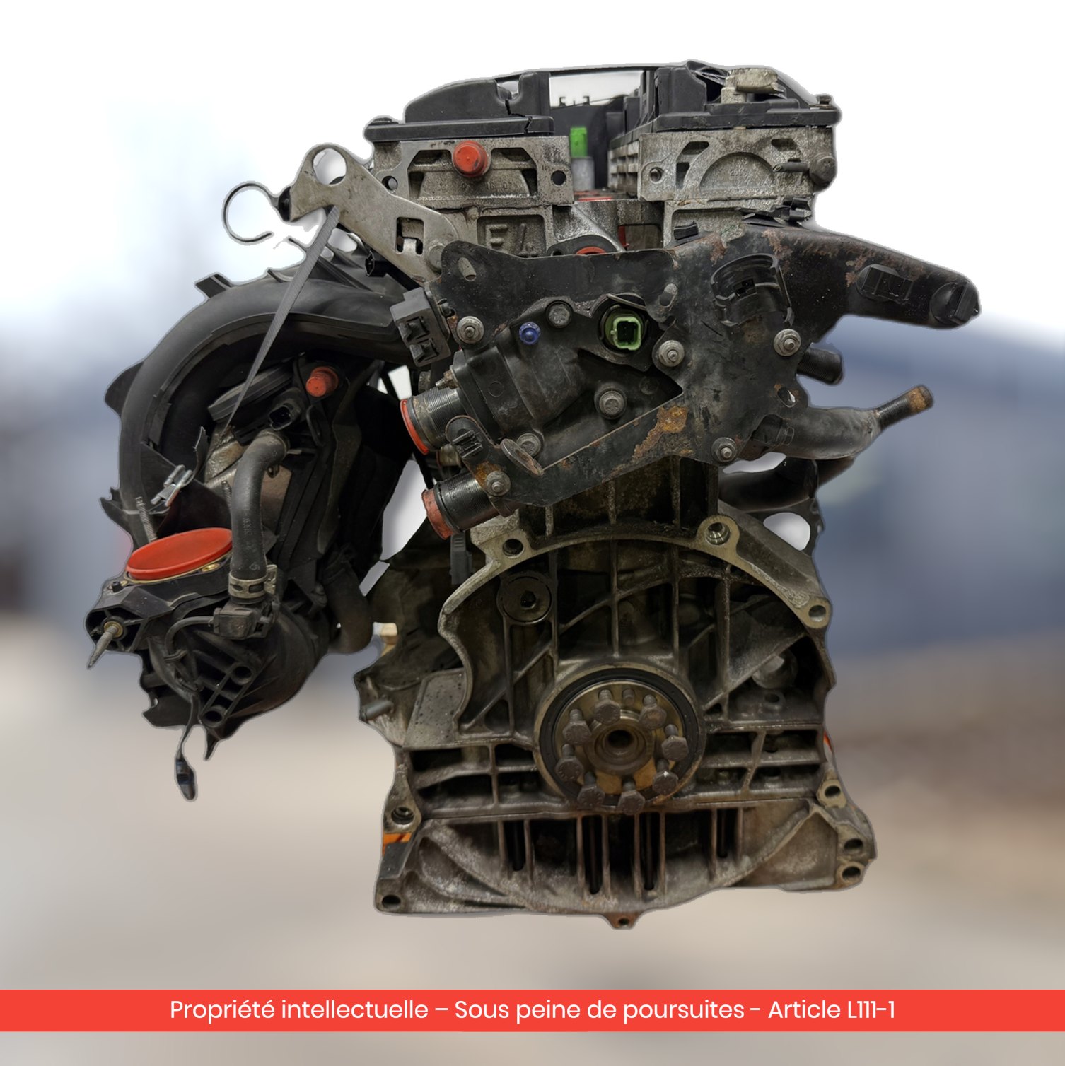 Moteur Peugeot 407 607 3FY — occasion — vue 2