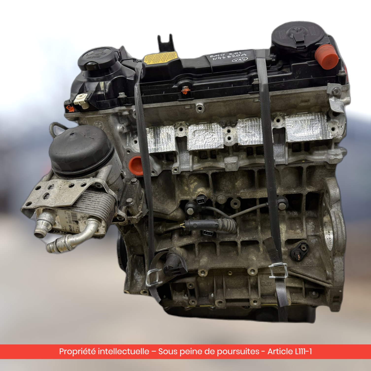 Moteur BMW E81 E87 120I I N43B20A — occasion — vue 4