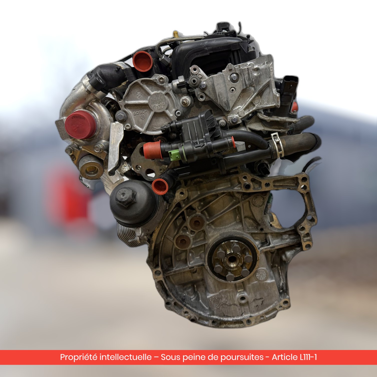 Moteur Citroën C3 I C3 II C3 / Peugeot 207 307 308 9H02 — occasion — vue 2