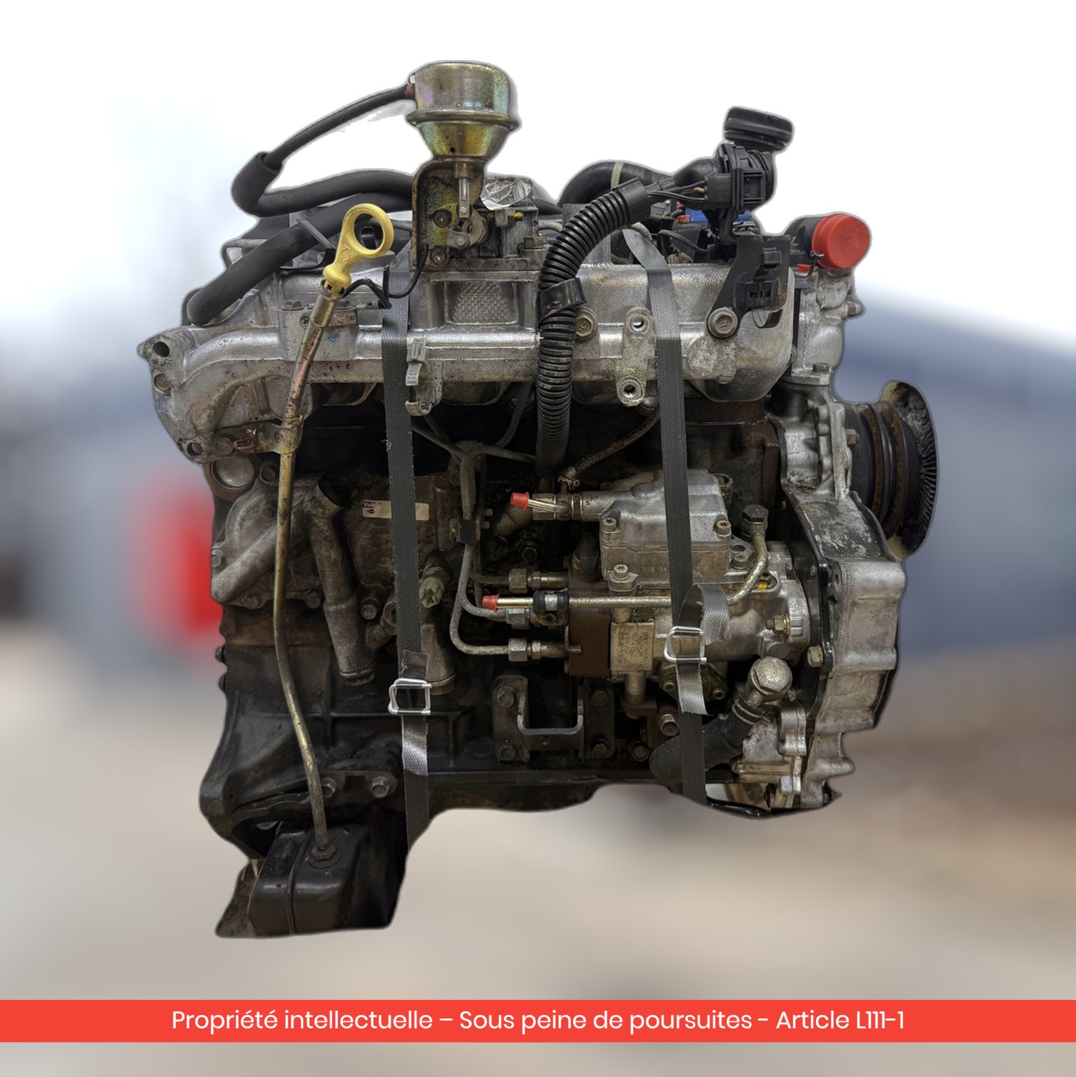 Moteur Nissan Terrano II / Ford Maverick II TD TD27 TD27T — occasion — vue 2