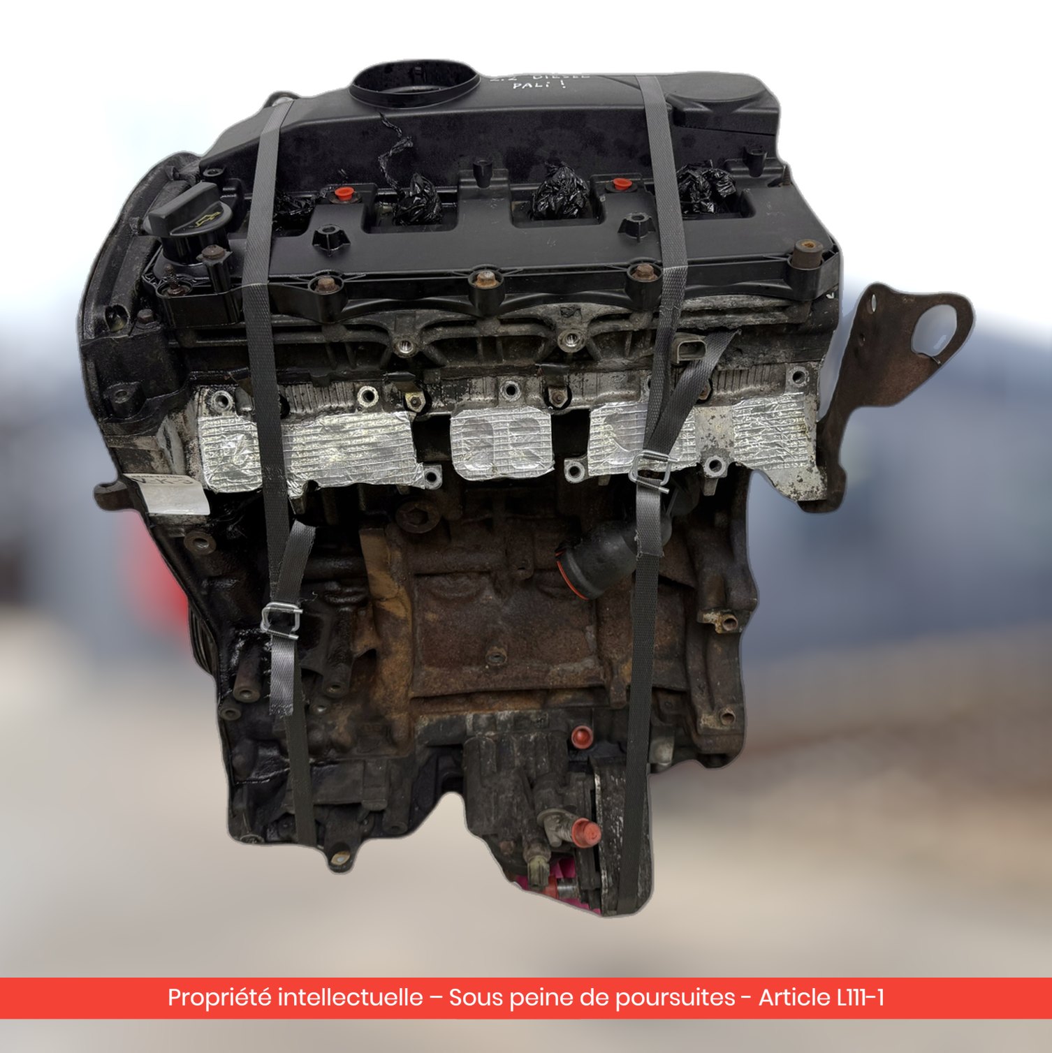 Moteur nu Ford Transit VII MK7 QVFA — occasion — vue 4