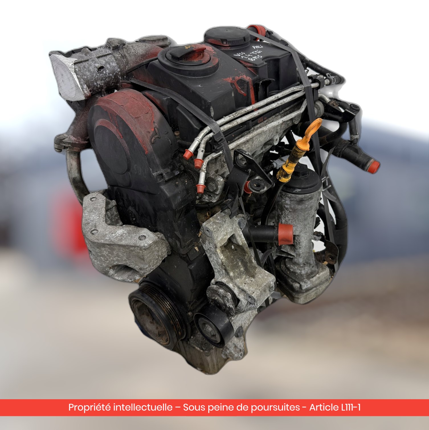Moteur Škoda Roomster / Volkswagen Polo V / Seat Ibiza III IV BMS — occasion — vue 1