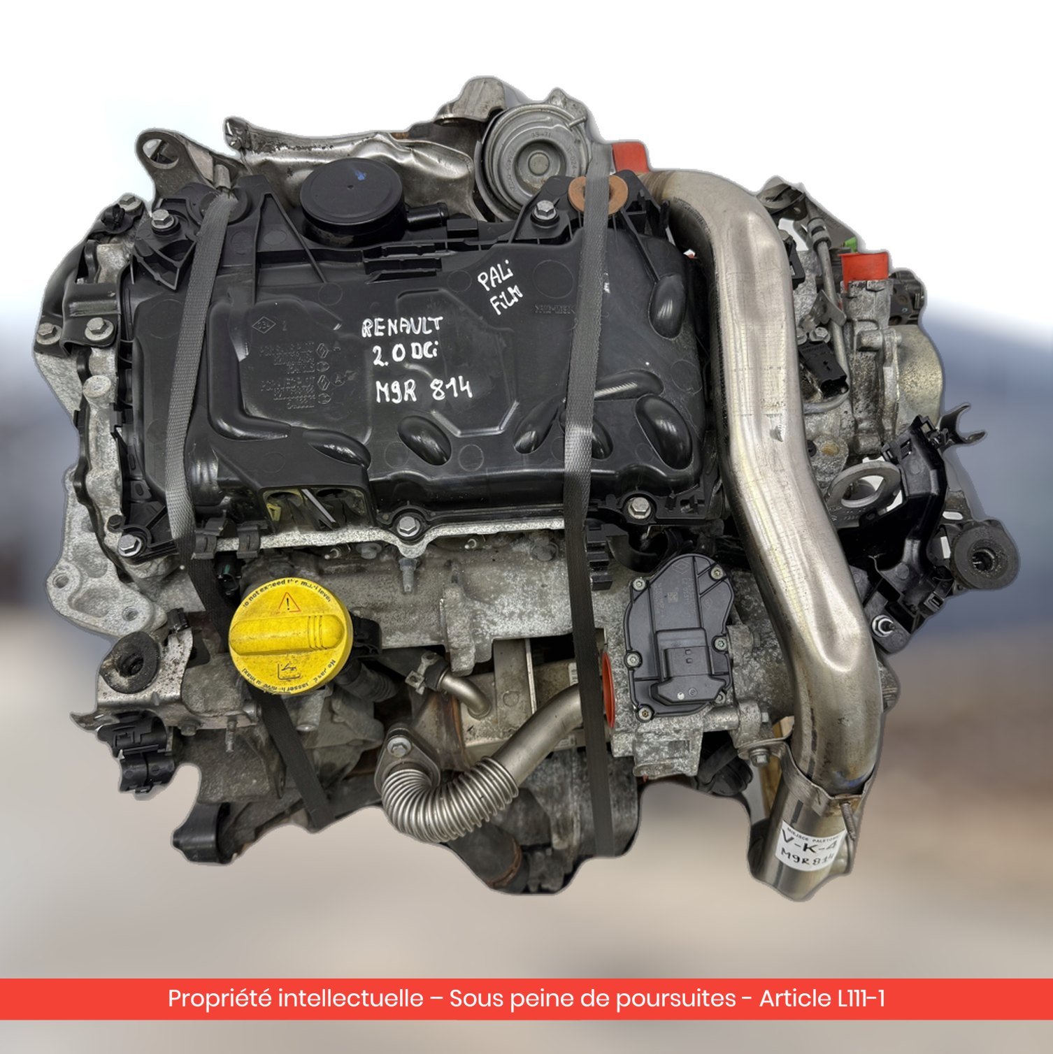 Moteur Renault Laguna III M9R814 M9RP814 — occasion — vue 3