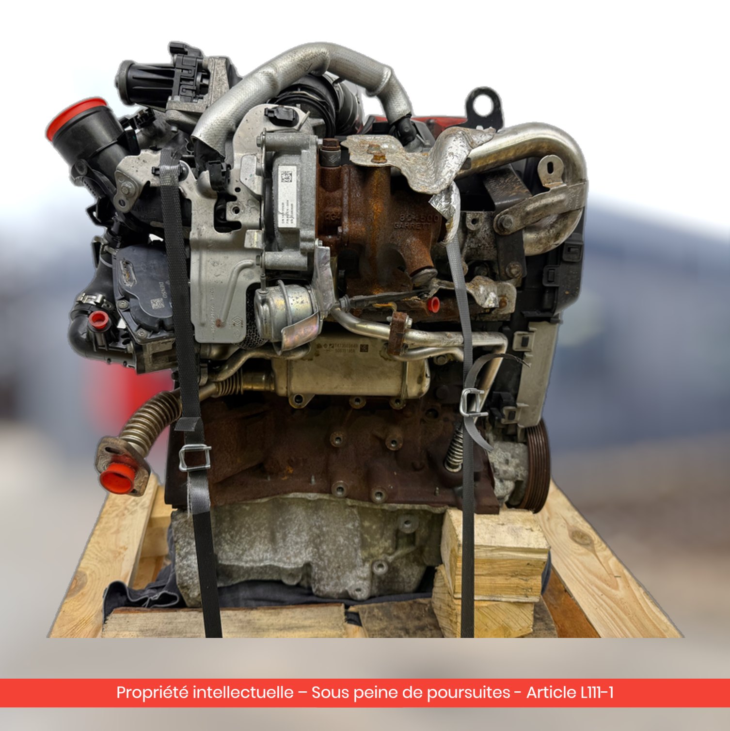 Moteur Renault Kangoo II K9K608 K9KB608 — occasion — vue 1