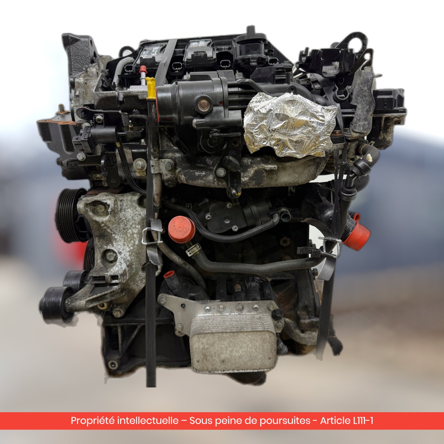 Moteur Nissan Qashqai I J10 R9M406 R9MA406 — occasion — vue 4