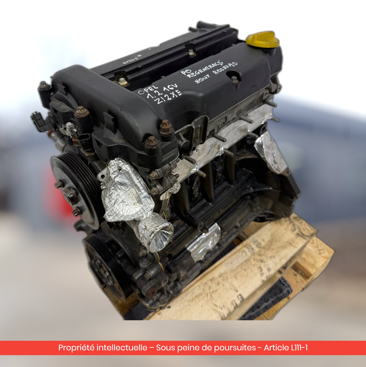 Moteur Opel Corsa C Z12XE — occasion — vue 4