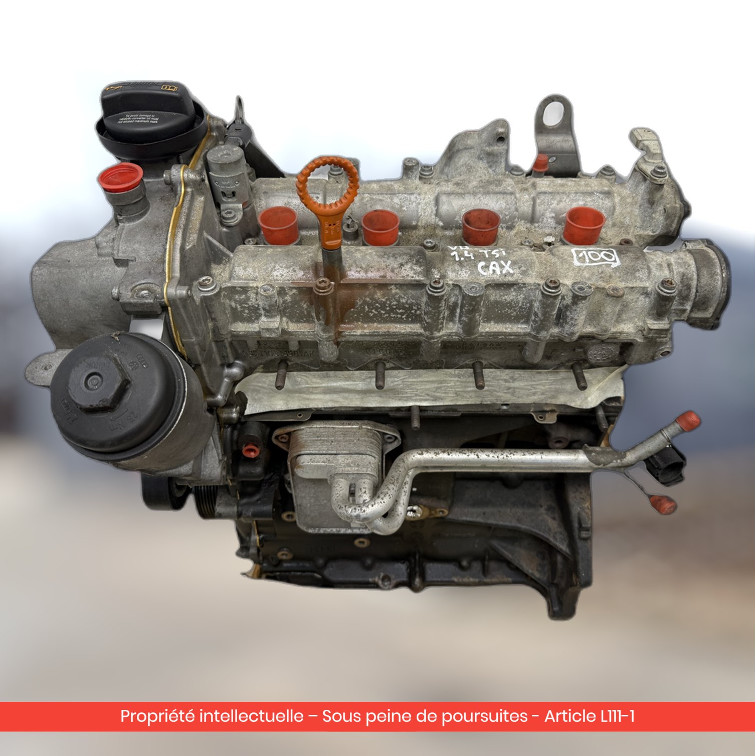 Moteur Audi / Volkswagen / Seat CAXA — occasion — vue 2