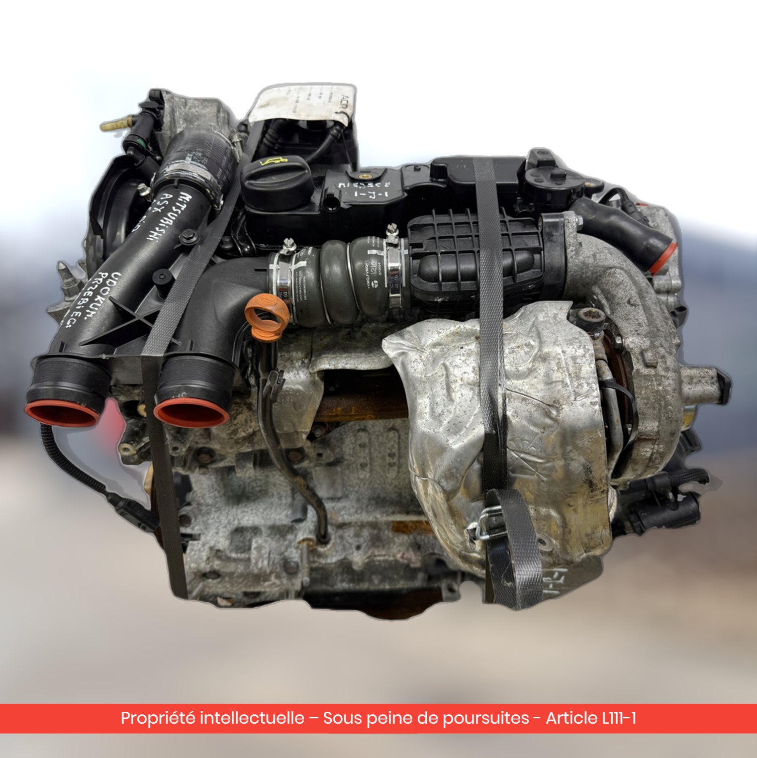 Moteur nu Mitsubishi ASX III 9HD 9H05 — occasion — vue 3
