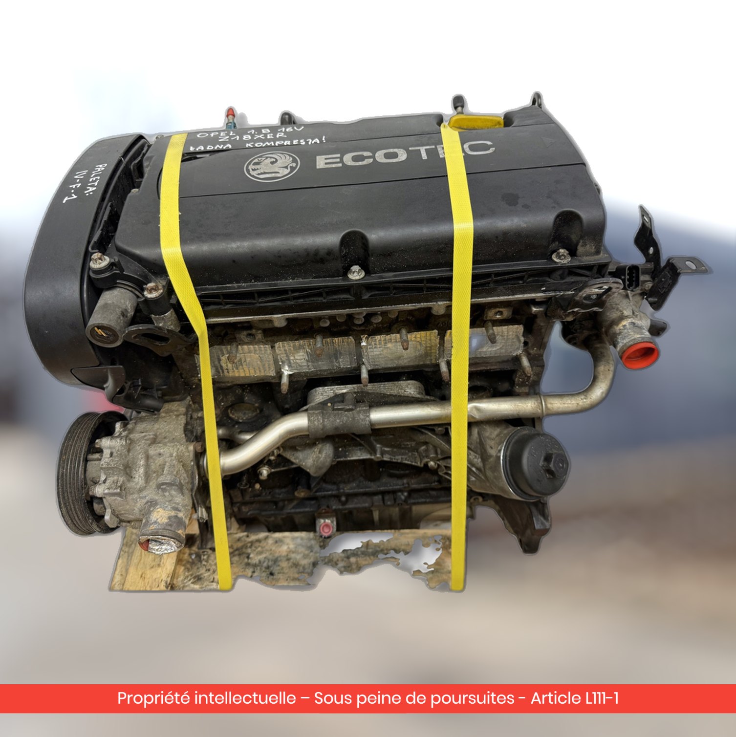 Moteur Opel Astra III H Z18XER — occasion — vue 2
