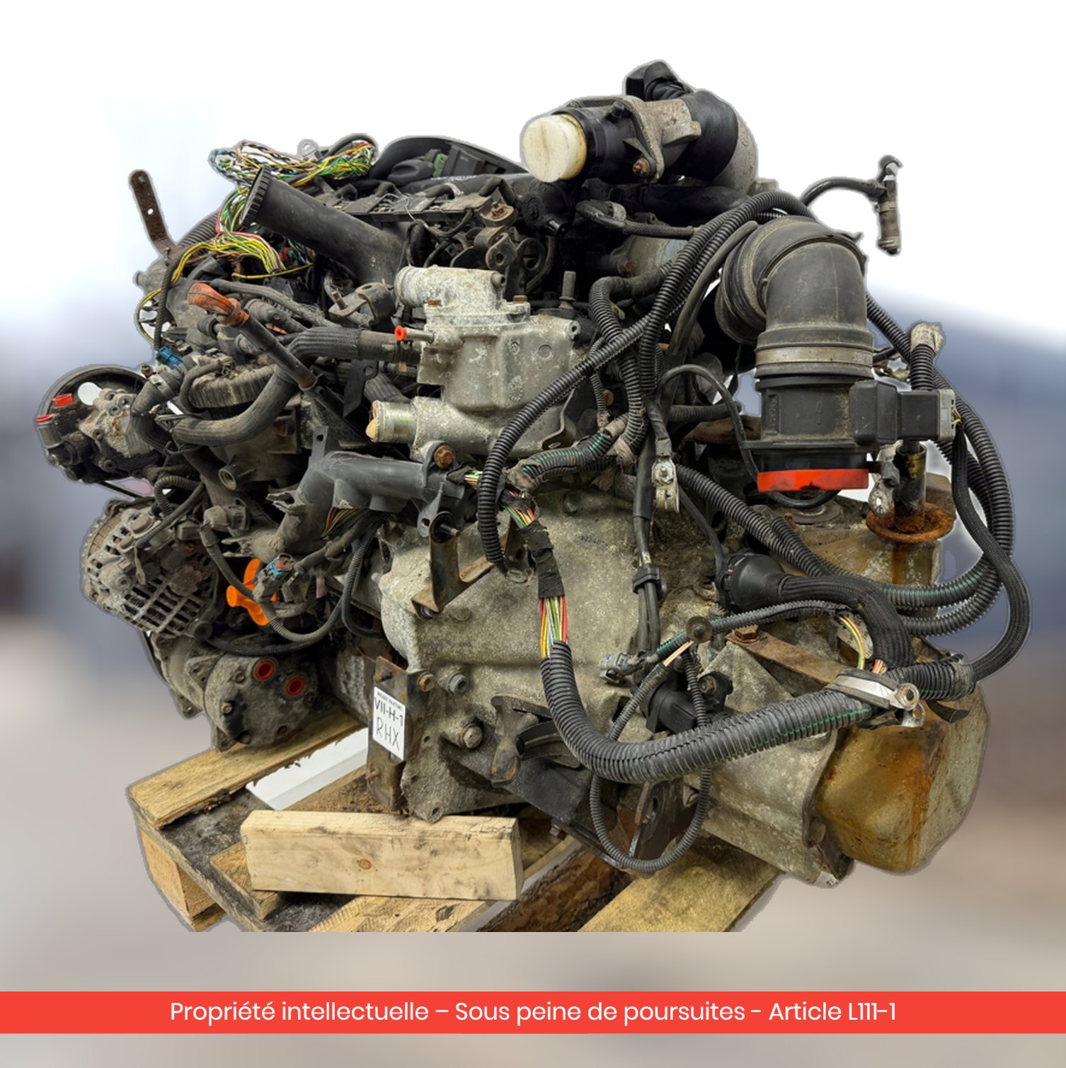 Moteur Fiat Scudo / Citroën Jumpy / Peugeot Expert JTD RHX — occasion — vue 2