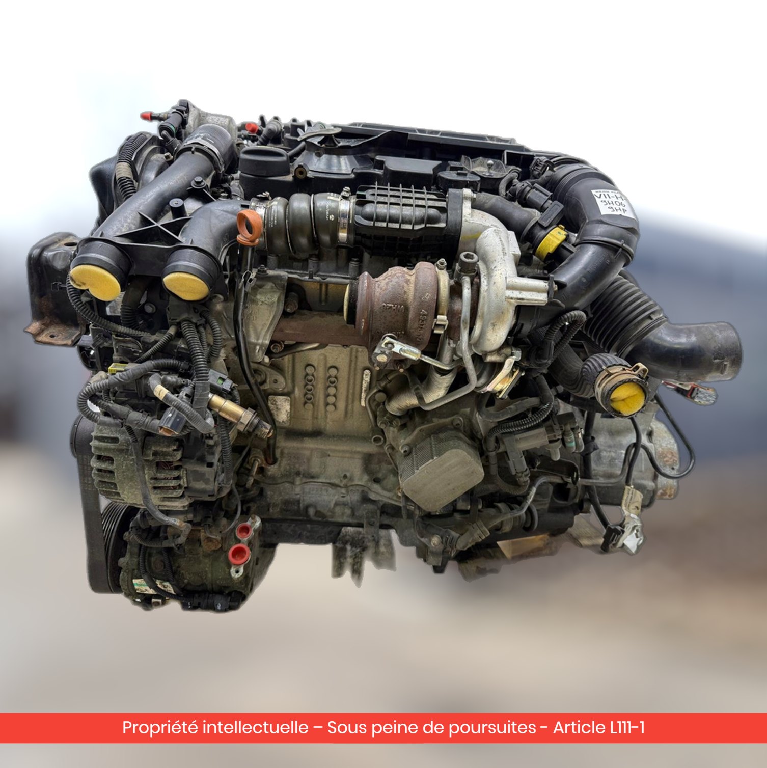 Moteur Peugeot 208 208 308 2008 / Citroën C3 C4 9HP 9H06 — occasion — vue 3