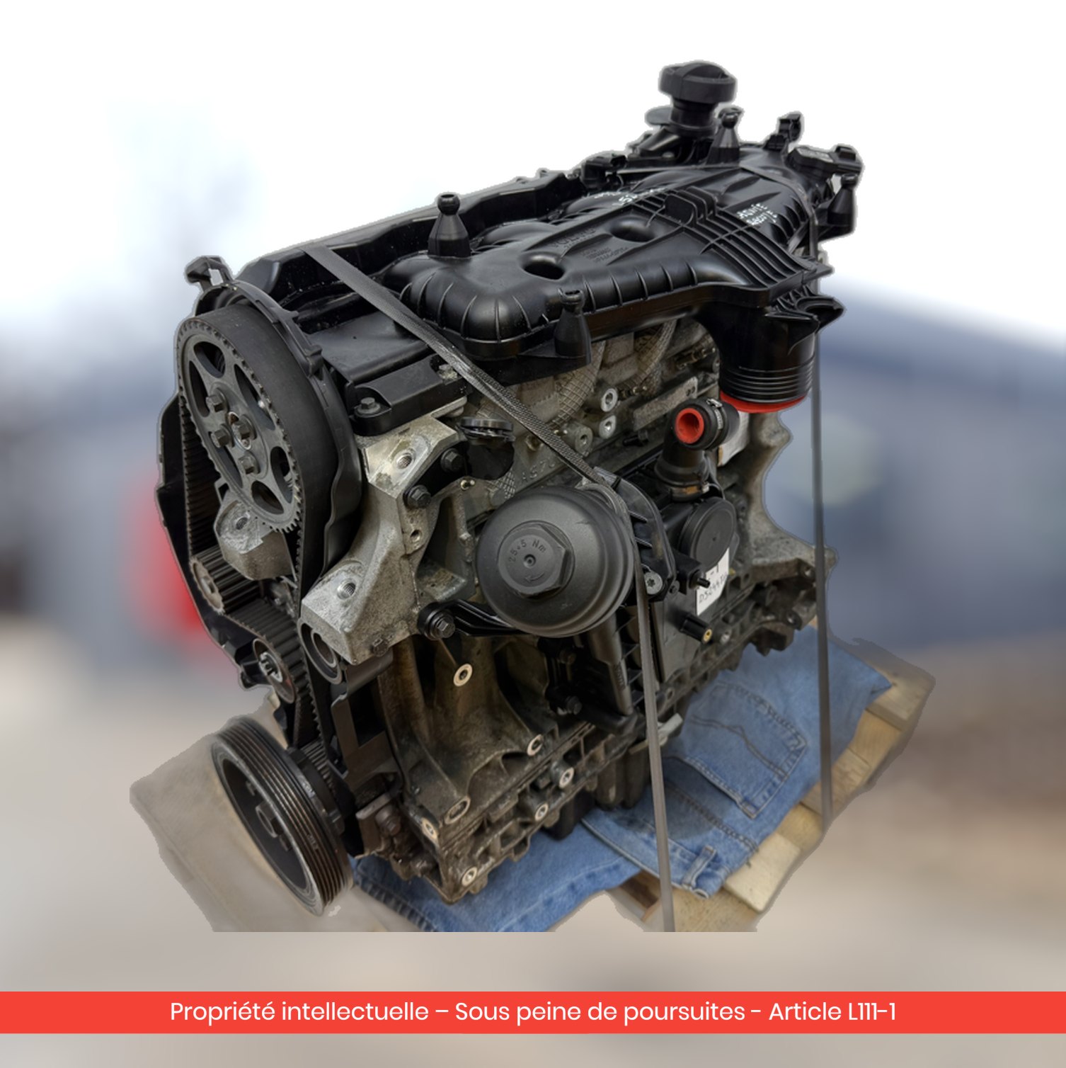 Moteur Volvo S80 II V70 III D5244T14 — occasion — vue 4