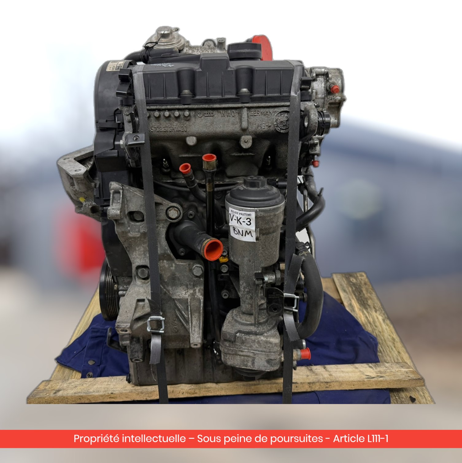 Moteur Volkswagen FOX / Volkswagen Polo IV / Seat Cordoba II BNM — occasion — vue 1
