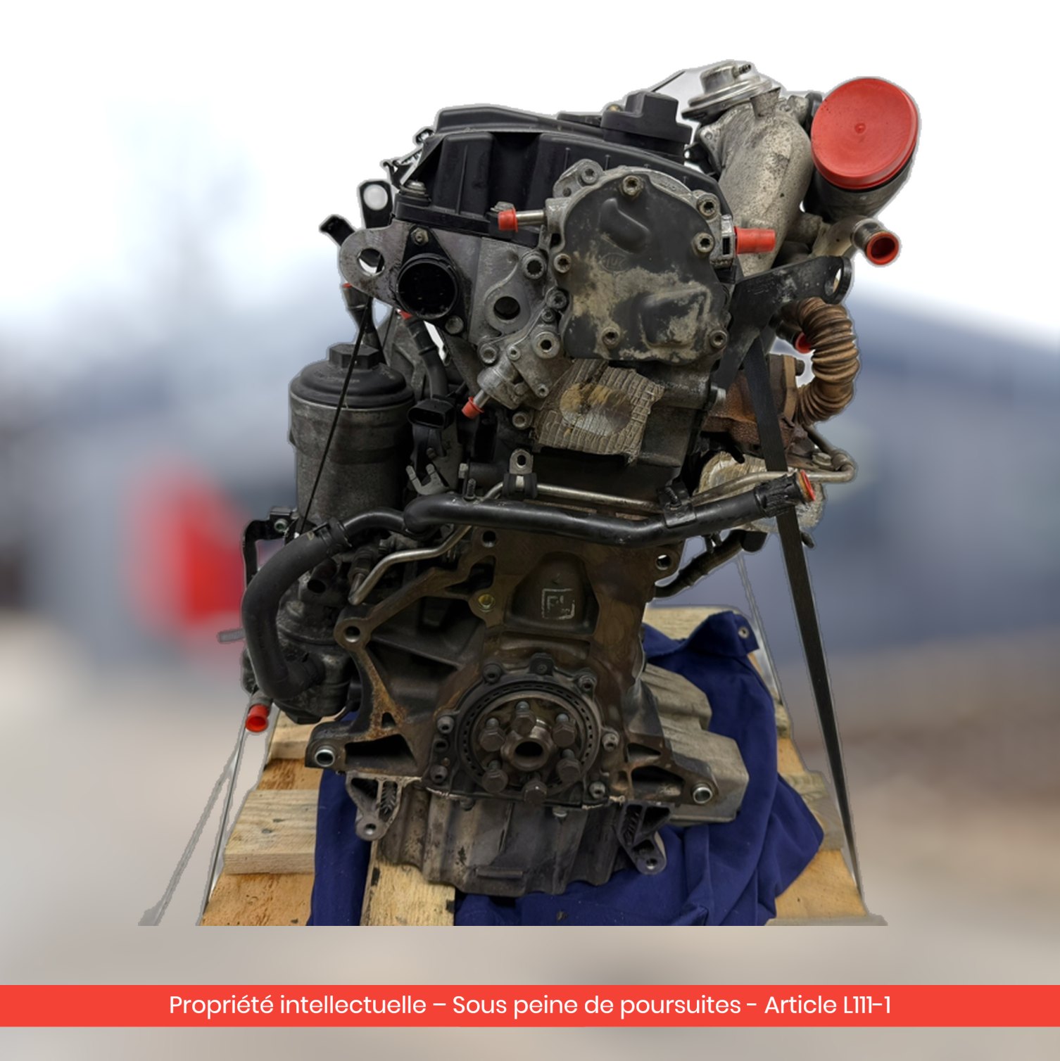 Moteur Volkswagen FOX / Volkswagen Polo IV / Seat Cordoba II BNM — occasion — vue 2