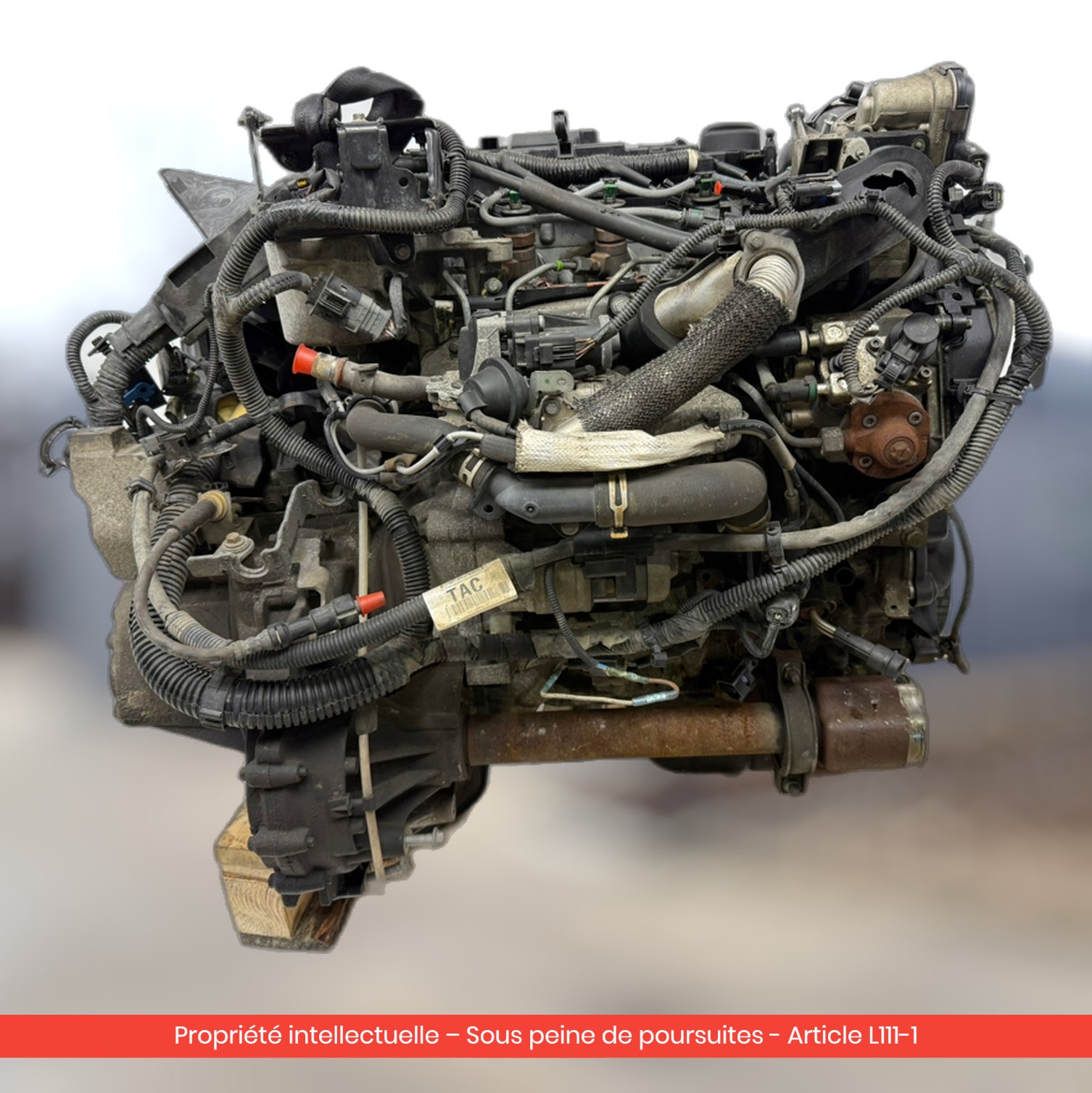 Moteur Ford Focus III NGDA NGDB — occasion — vue 2
