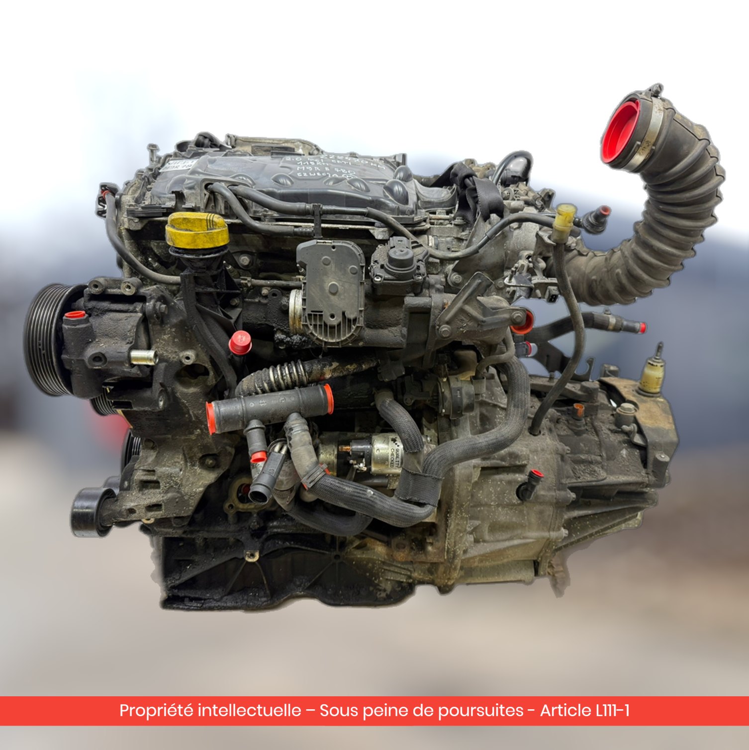 Moteur Renault Trafic / Opel Vivaro / Nissan Primastar M9R780 M9RE780 — occasion — vue 3