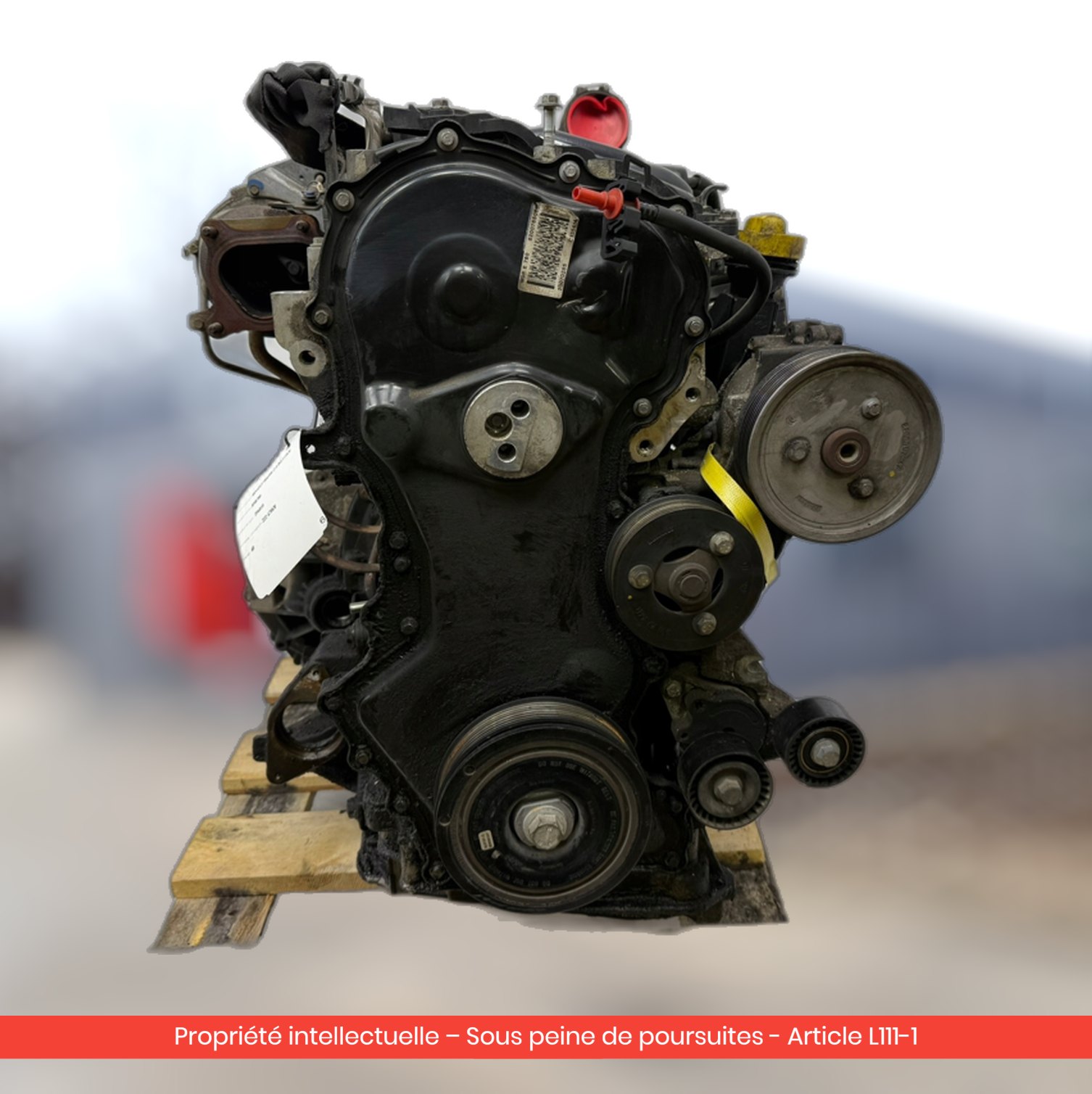 Moteur Renault Trafic / Opel Vivaro / Nissan Primastar M9R780 M9RE780 — occasion — vue 4