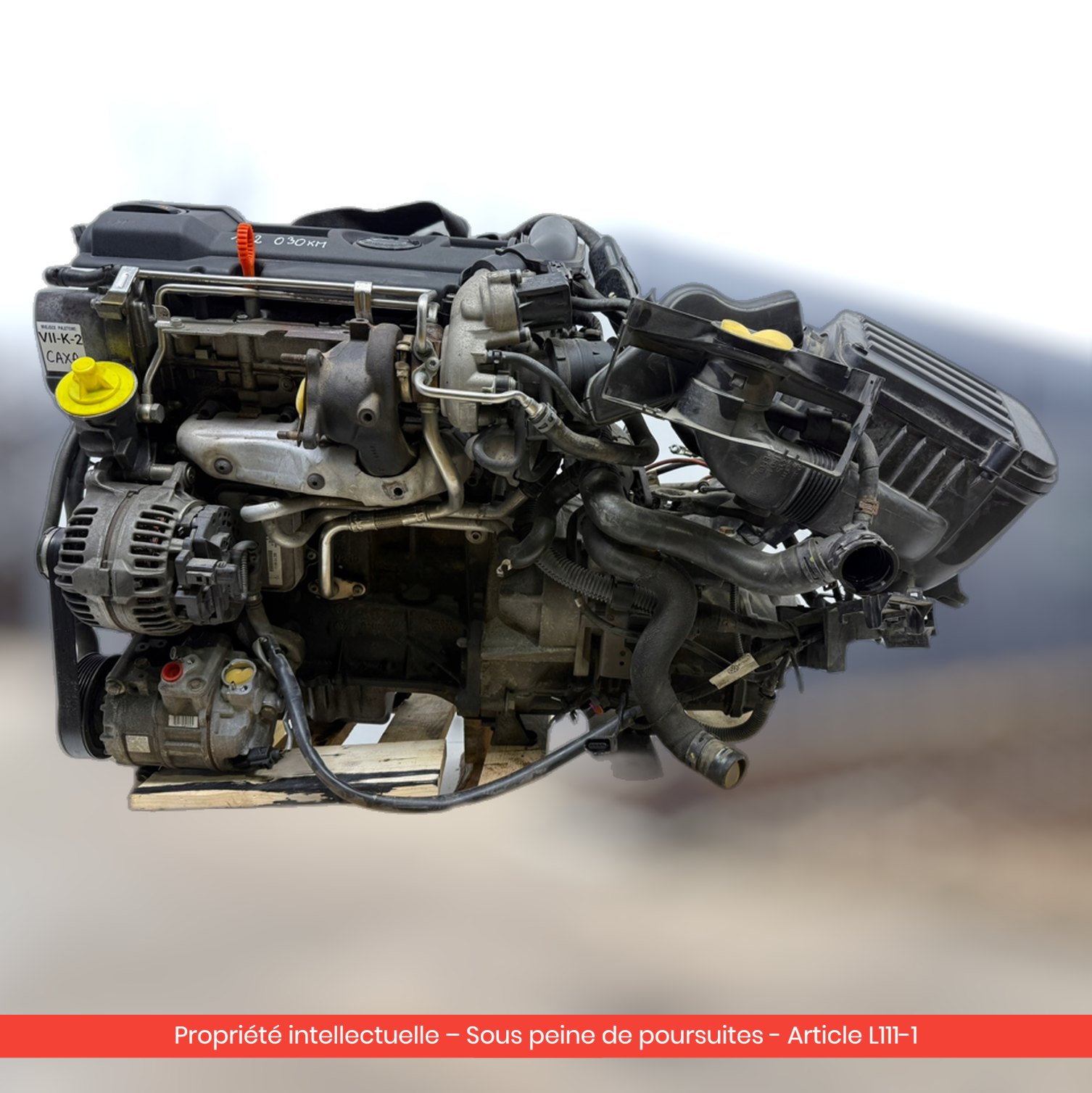 Moteur Audi A3 / Seat Altea / Leon CAXC — occasion — vue 2