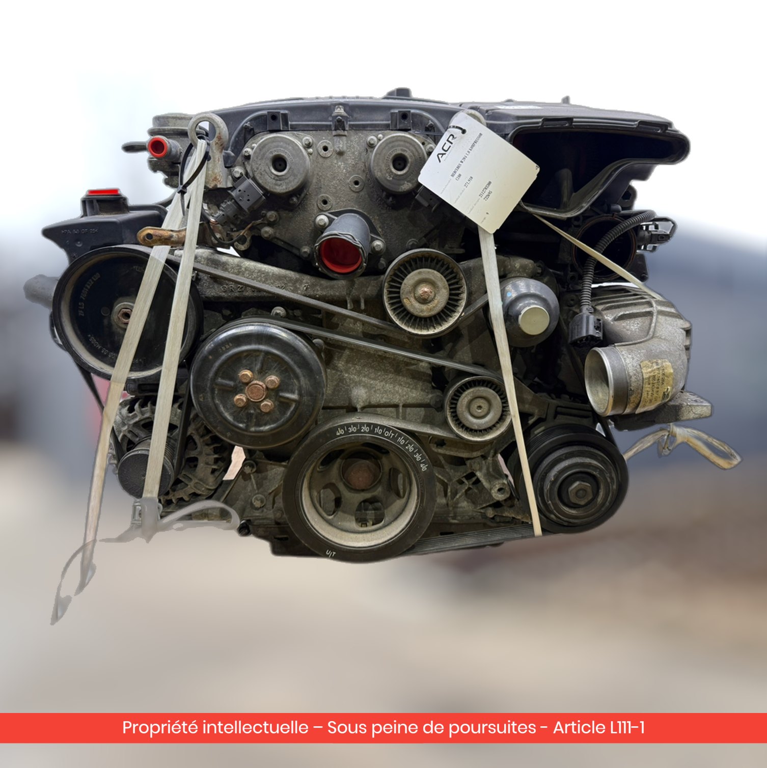 Moteur Mercedes C 271910 — occasion — vue 4