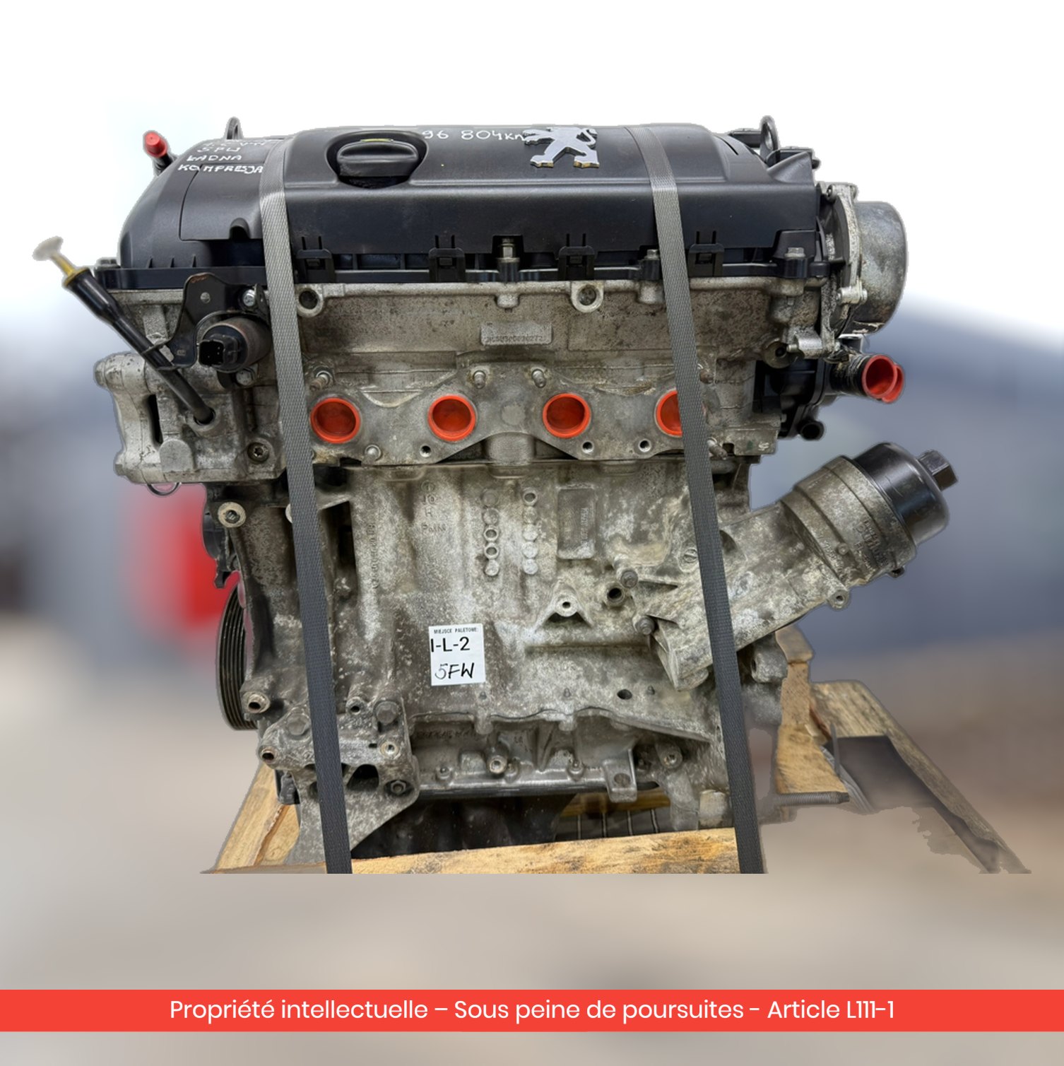 Moteur Peugeot 207 308 3008 5008 / Citroën C4 I C3 5FW — occasion — vue 2