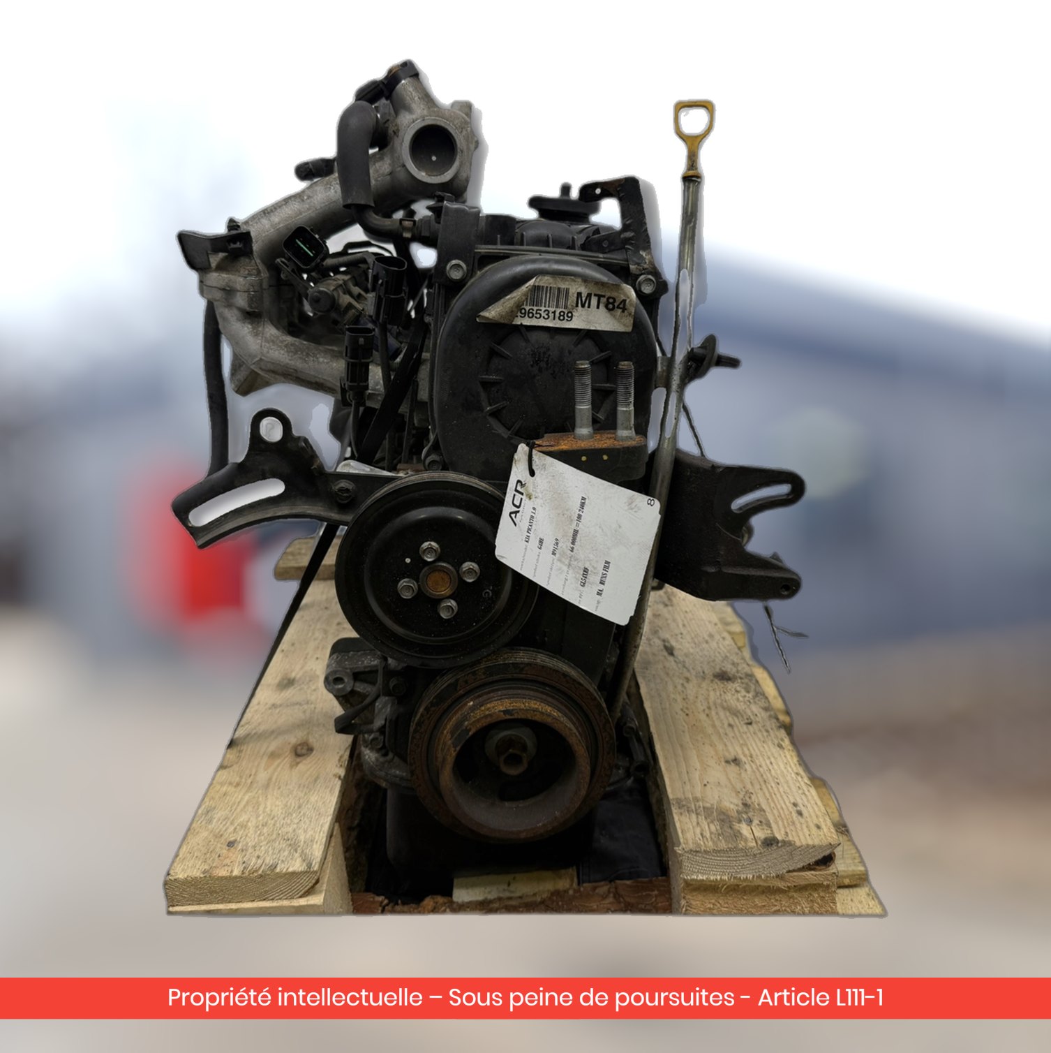 Moteur Kia Picanto G4HE — occasion — vue 4