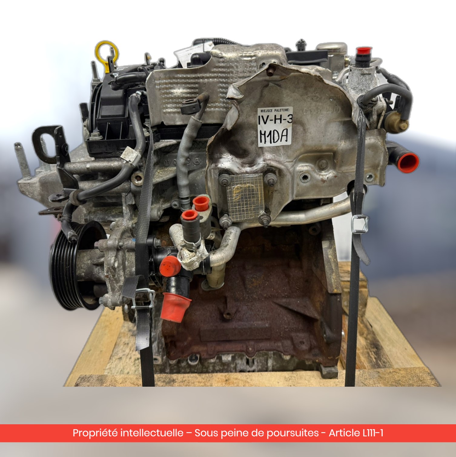 Moteur Ford Focus III MK3 M1DA — occasion — vue 3
