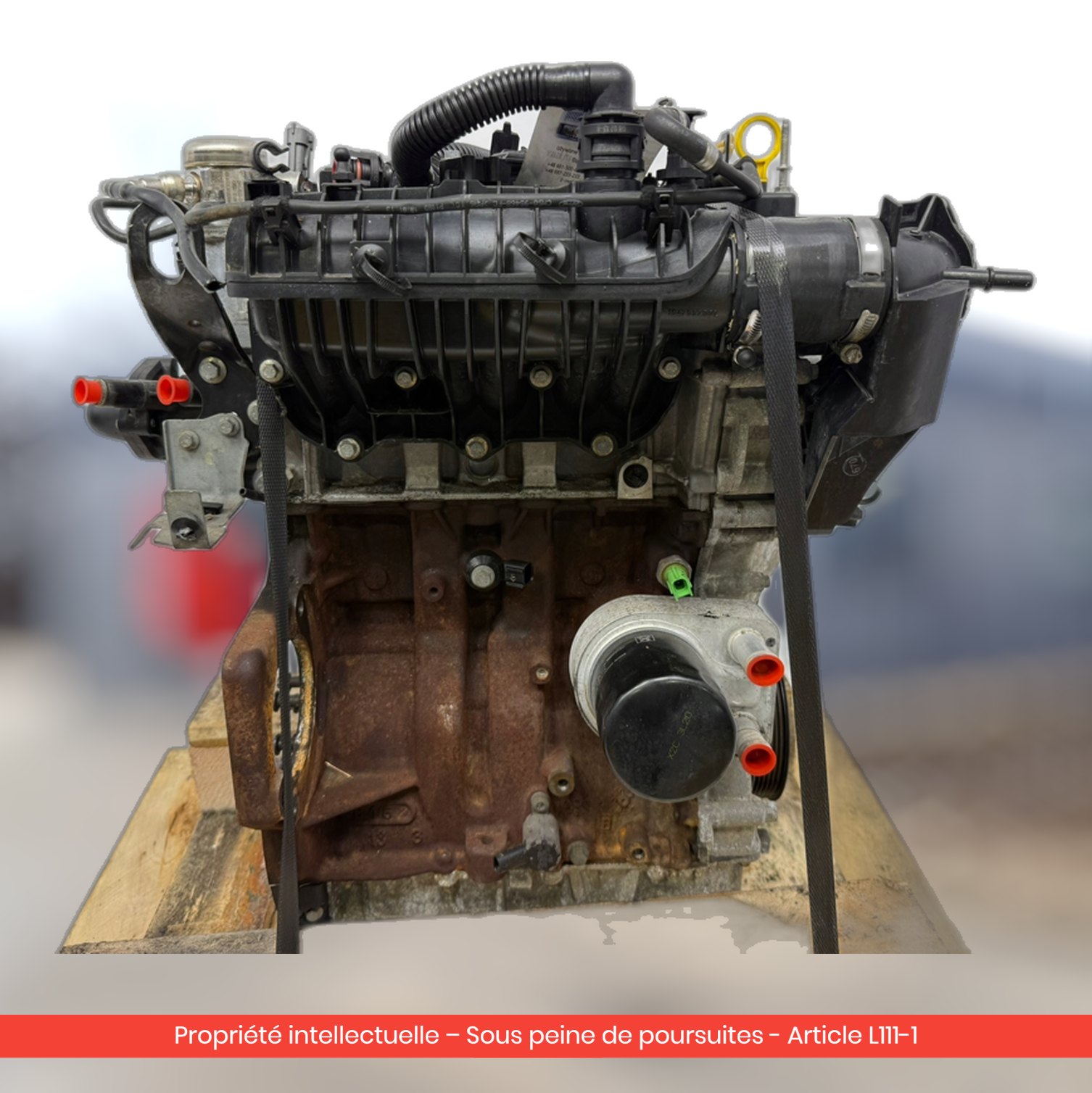 Moteur Ford Focus III MK3 M1DA — occasion — vue 4