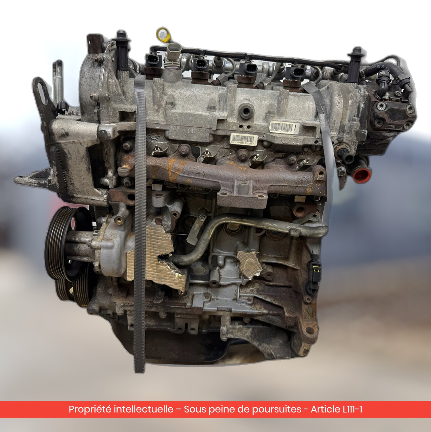 Moteur Fiat Linea / Fiat Fiorino / Fiat Qubo 199A2000 — occasion — vue 4