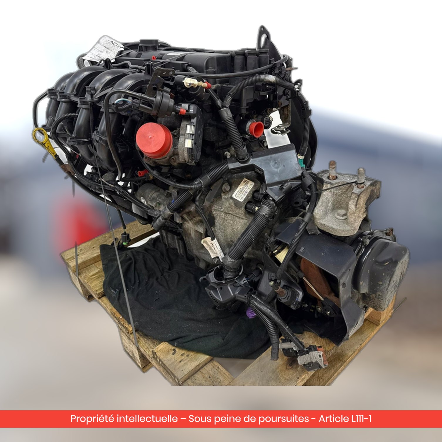 Moteur Ford Fiesta VII MK7 SNJA — occasion — vue 2
