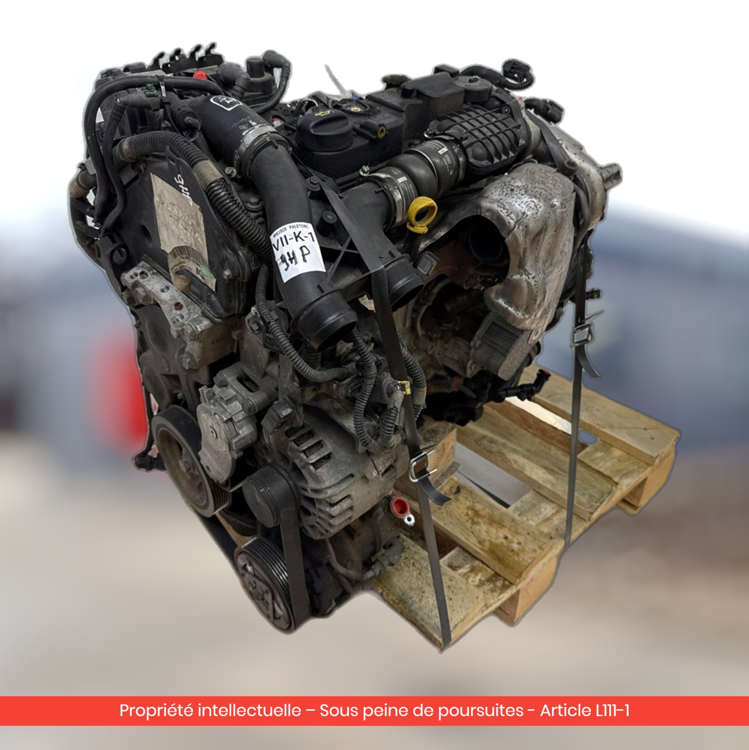 Moteur Peugeot 208 208 308 2008 / Citroën C3 C4 9HP 9H06 — occasion — vue 3