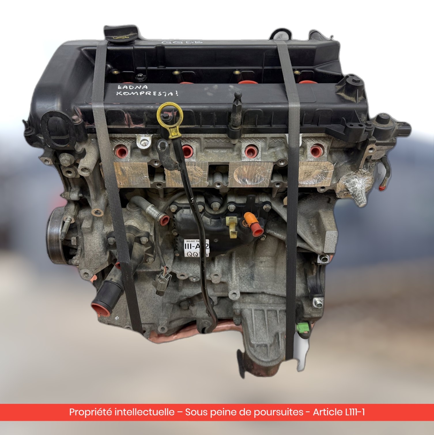 Moteur Ford Focus II MK2 QQDB — occasion — vue 2