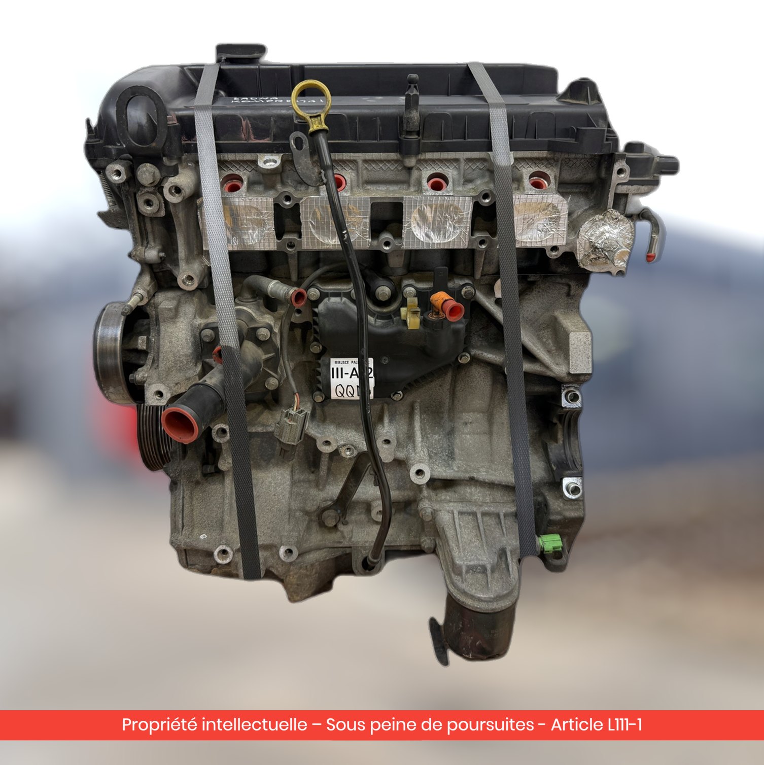 Moteur Ford Focus II MK2 QQDB — occasion — vue 3