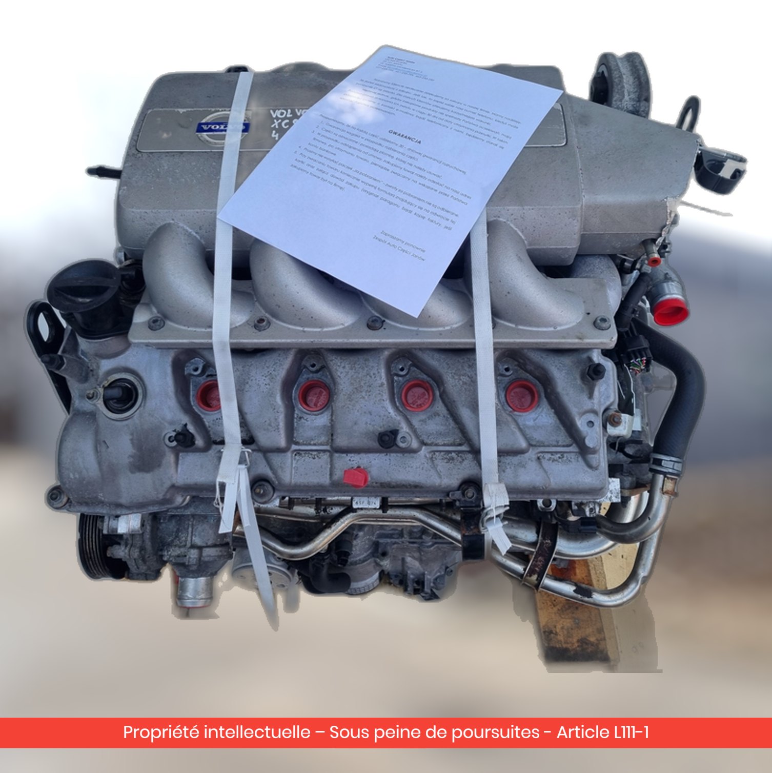 Moteur Volvo S80 II B8 B8444S — occasion — vue 4