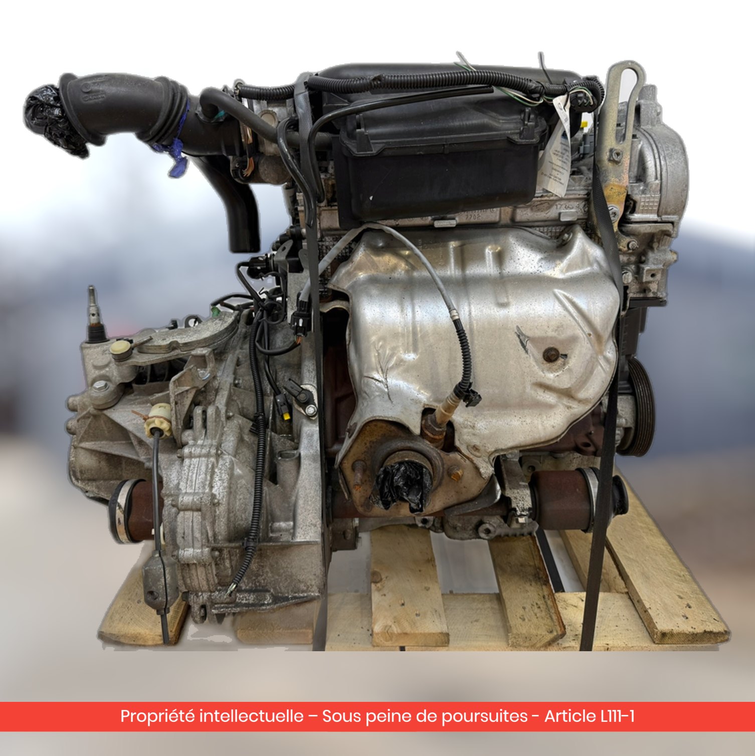 Moteur Renault Megane II K4M766 — occasion — vue 3