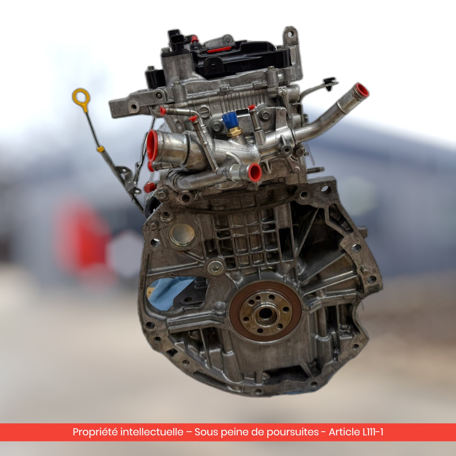 Moteur Nissan X-trail II T31 MR20 MR20DE — occasion — vue 2